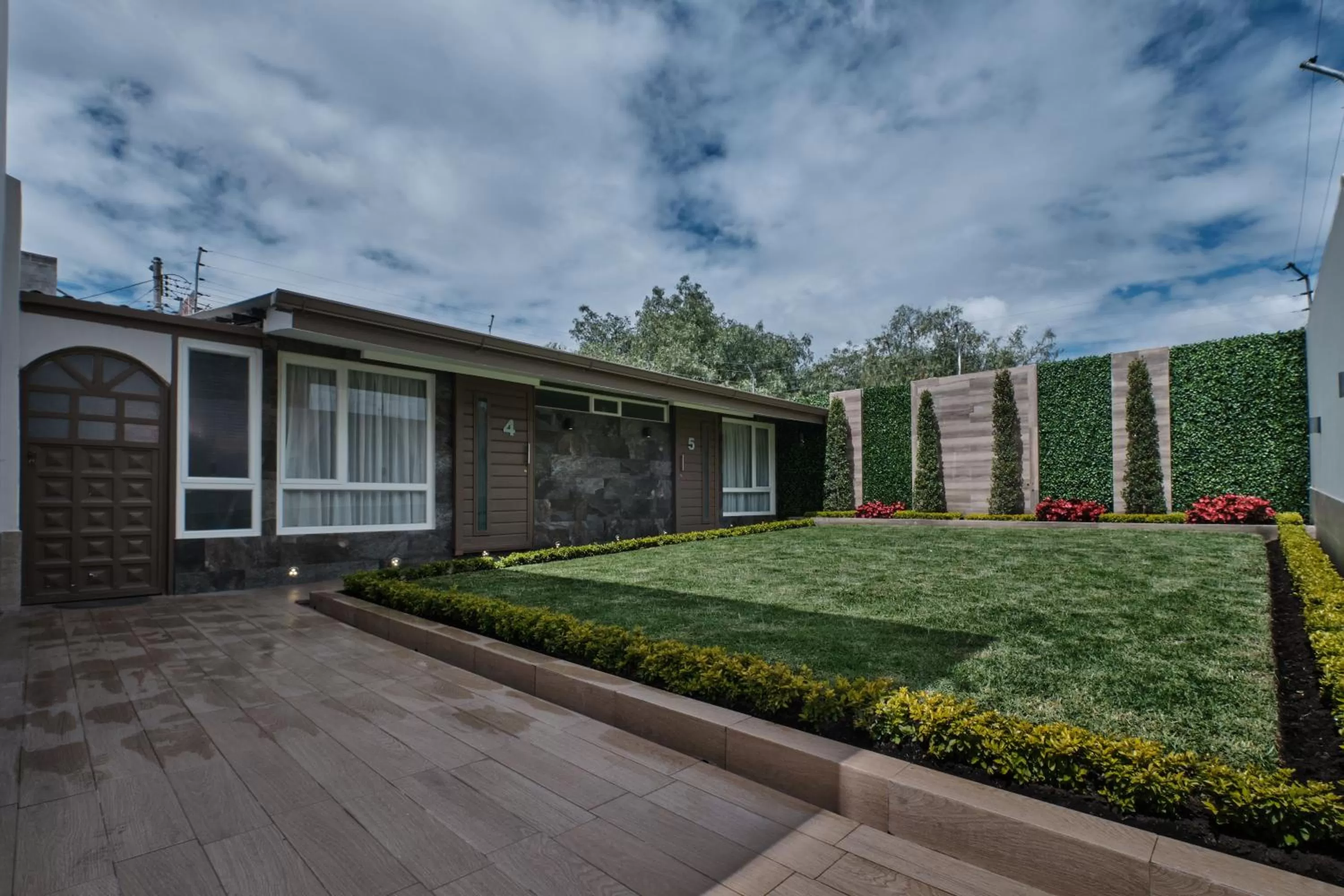 Patio, Property Building in Asher Hospedaje y Turismo