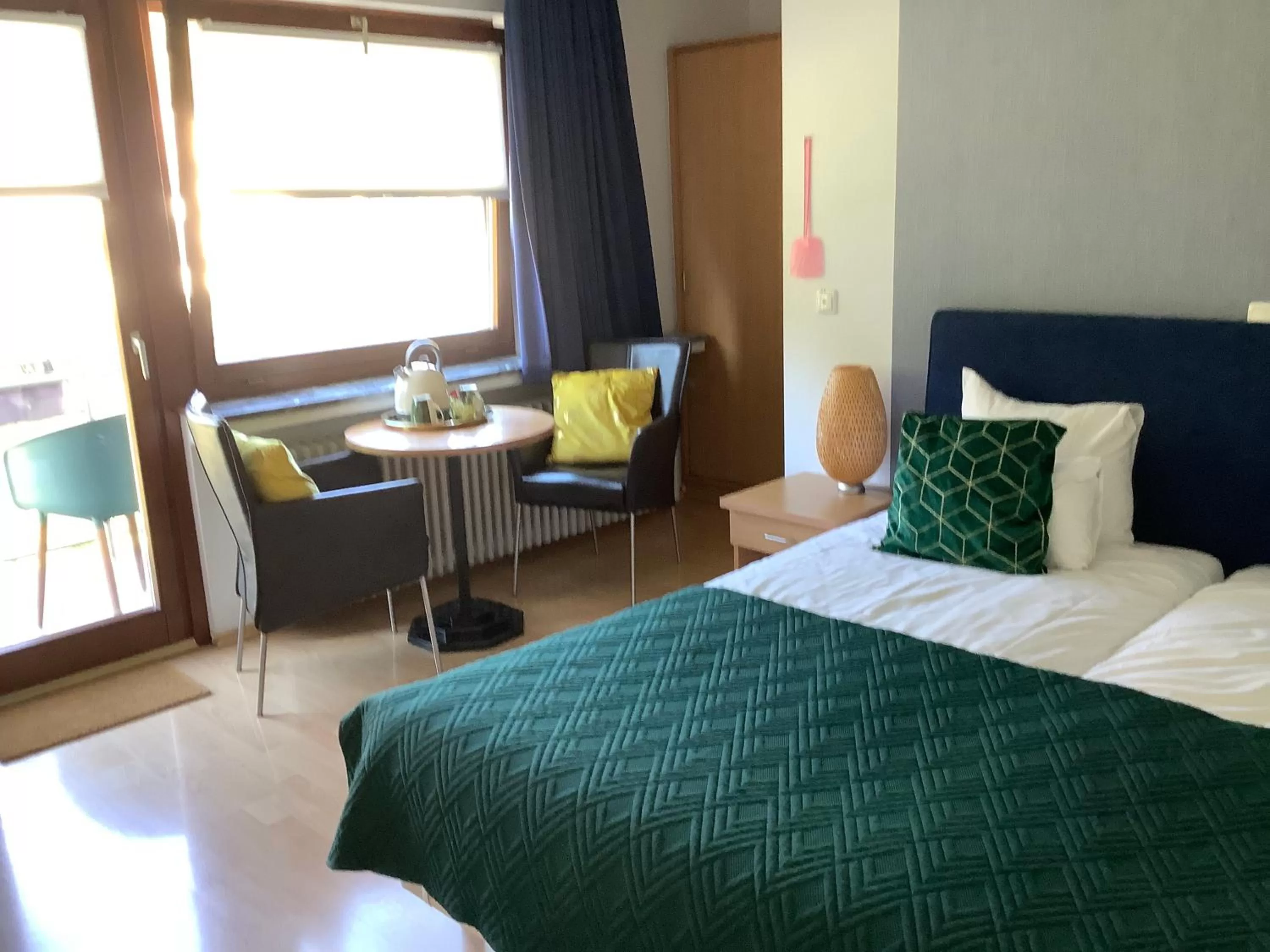 Bed in Am Obersee Hotel