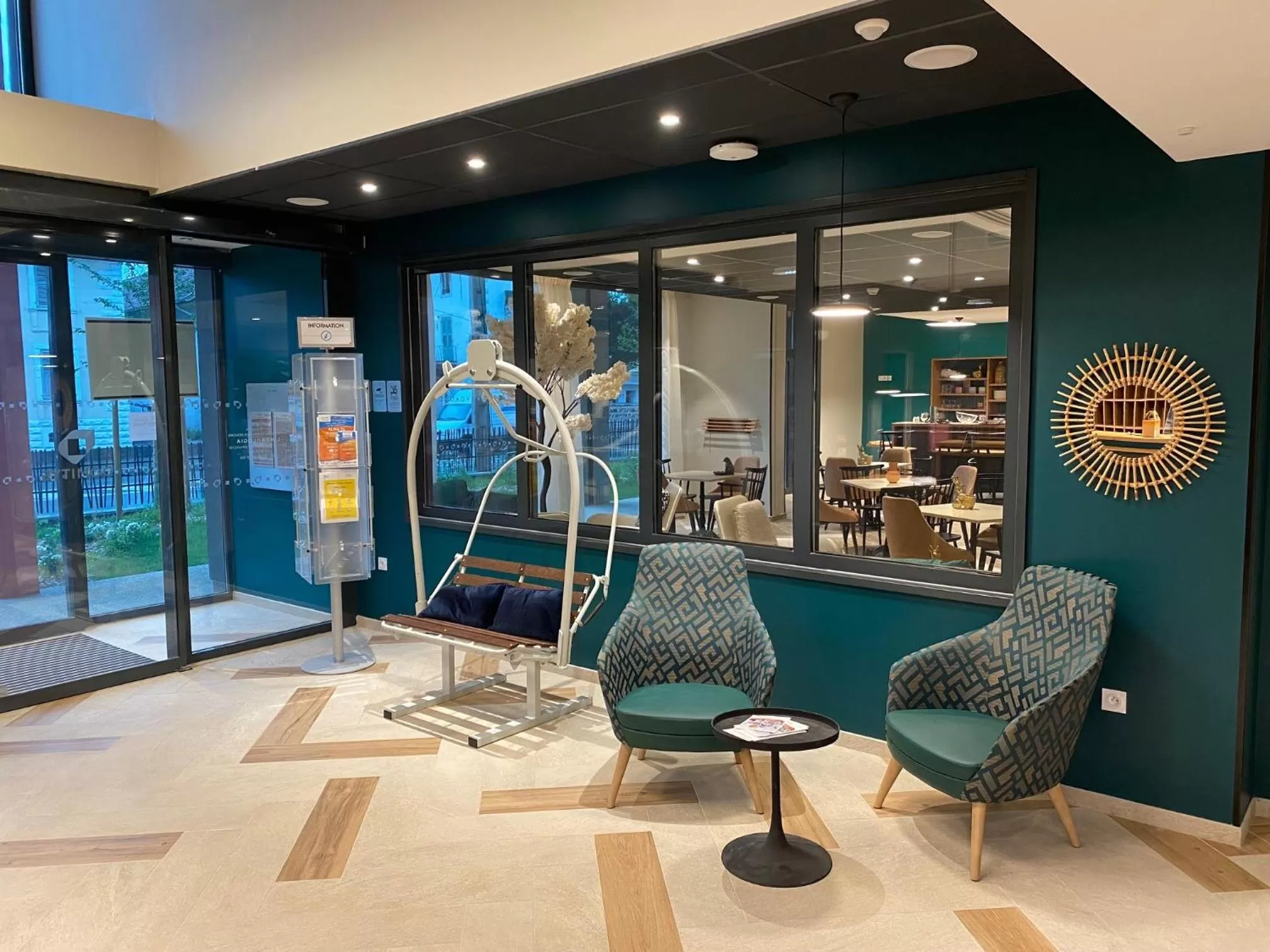 Lobby or reception in DOMITYS L'HOROLOGIA