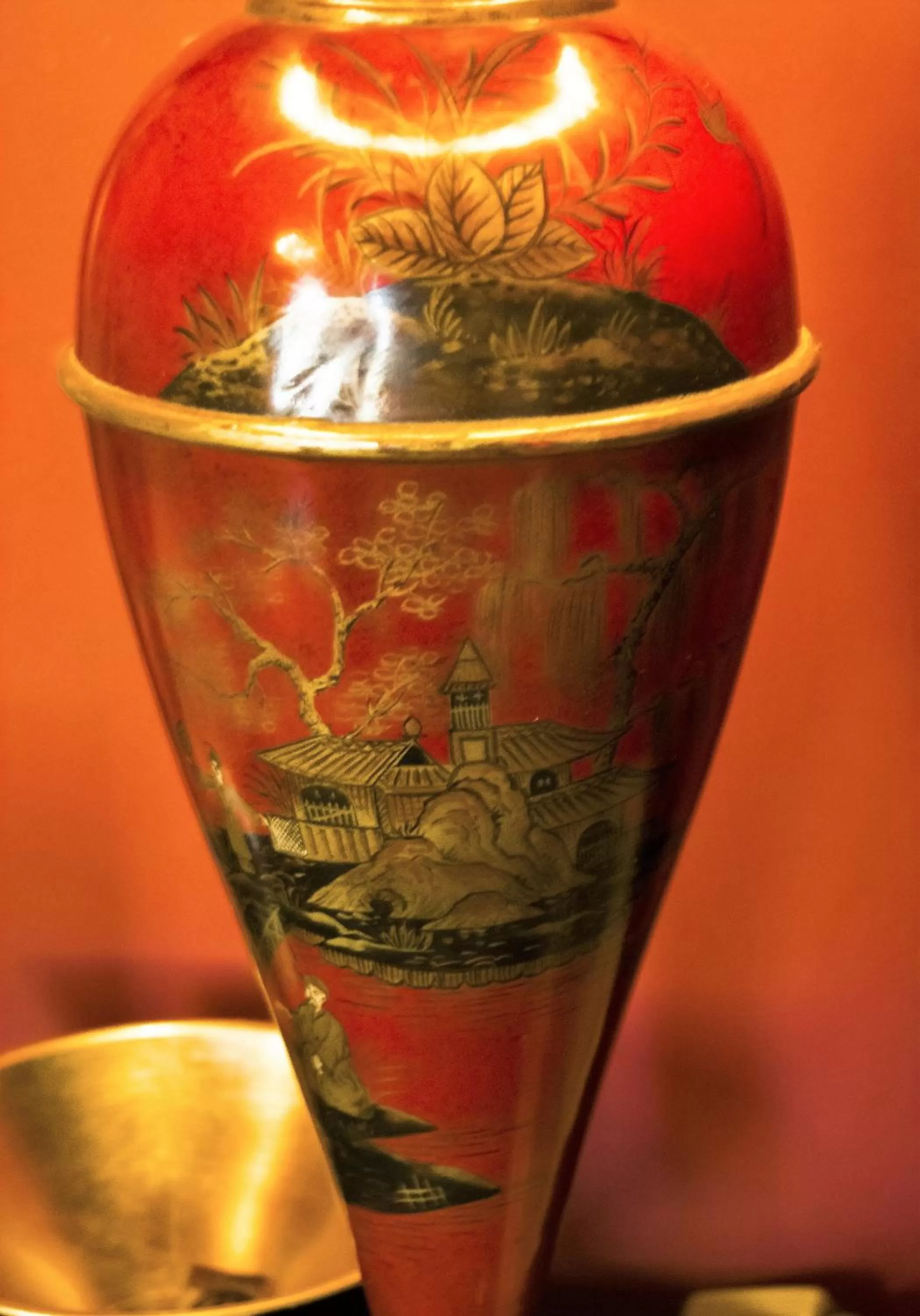 Decorative detail in The Fox and Hounds