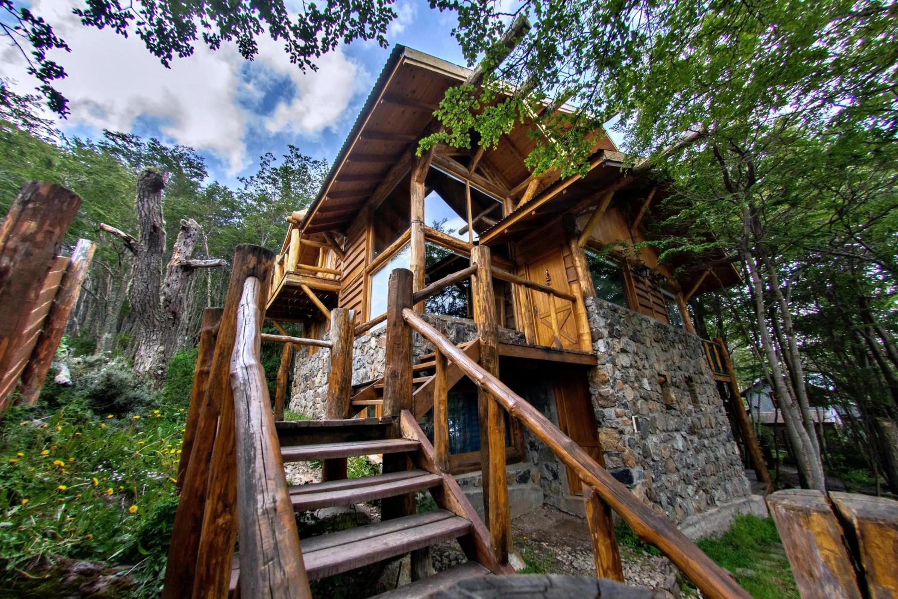Property building in Patagonia Villa Lodge