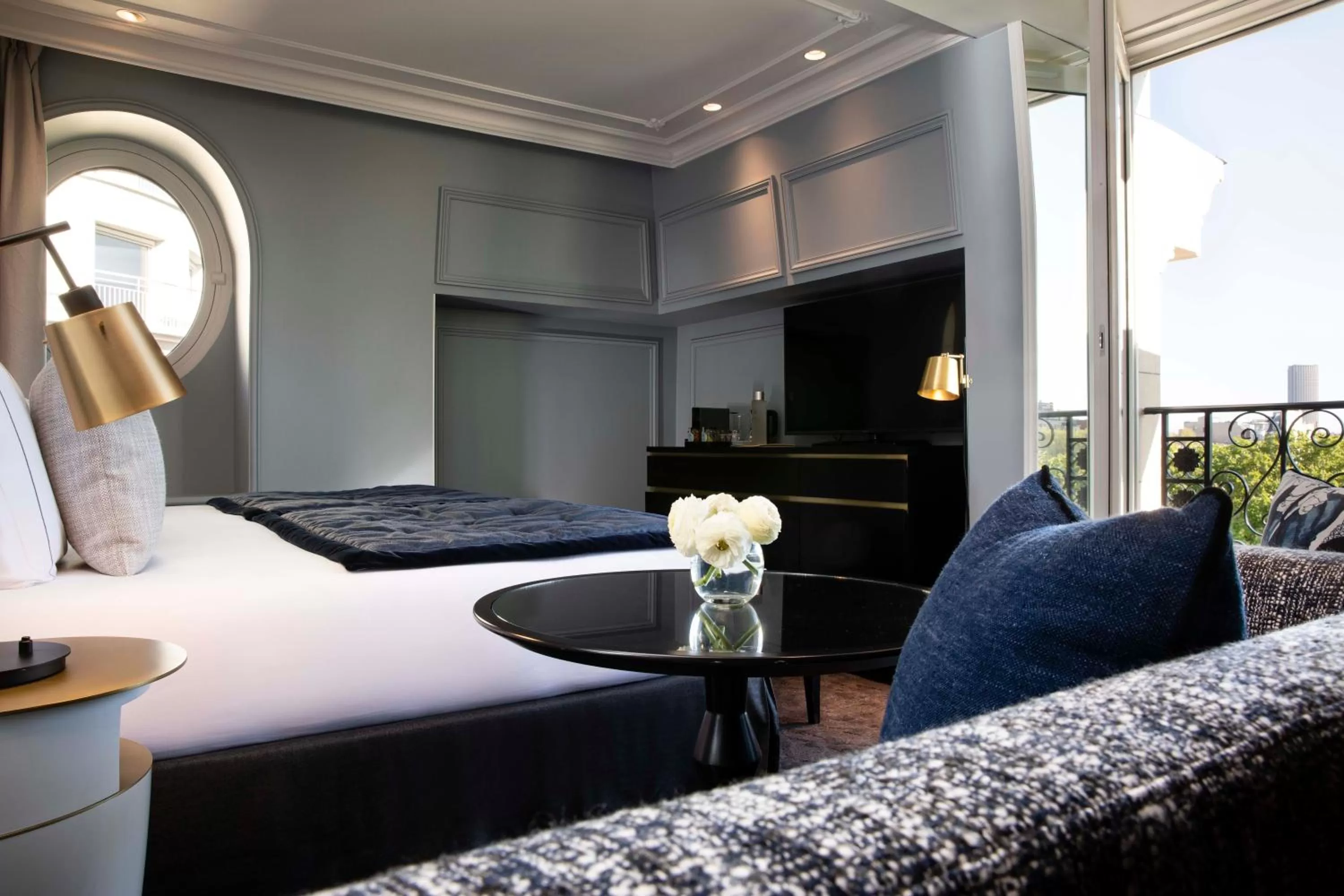 Bedroom in Le Damantin Hôtel & Spa