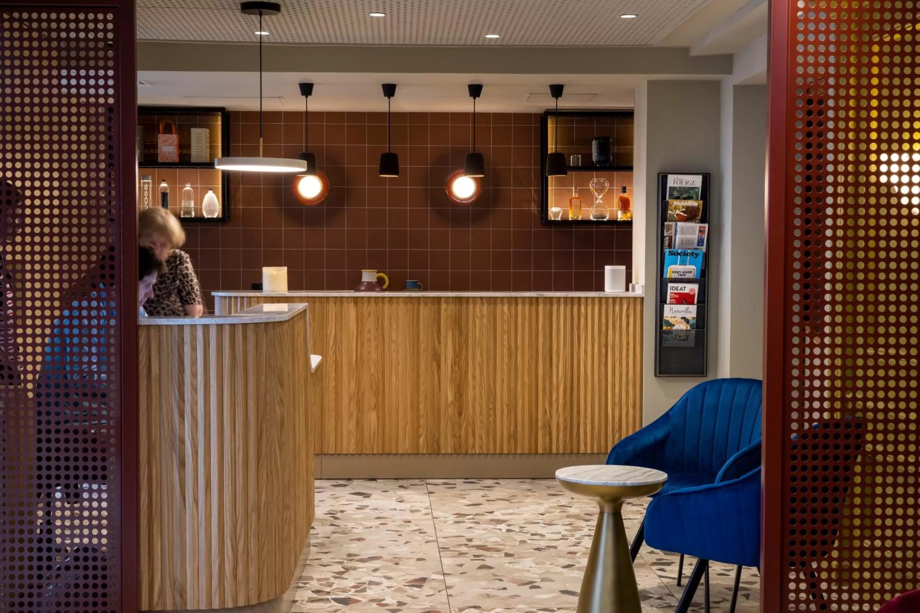 Lobby or reception in Hôtel De La Paix