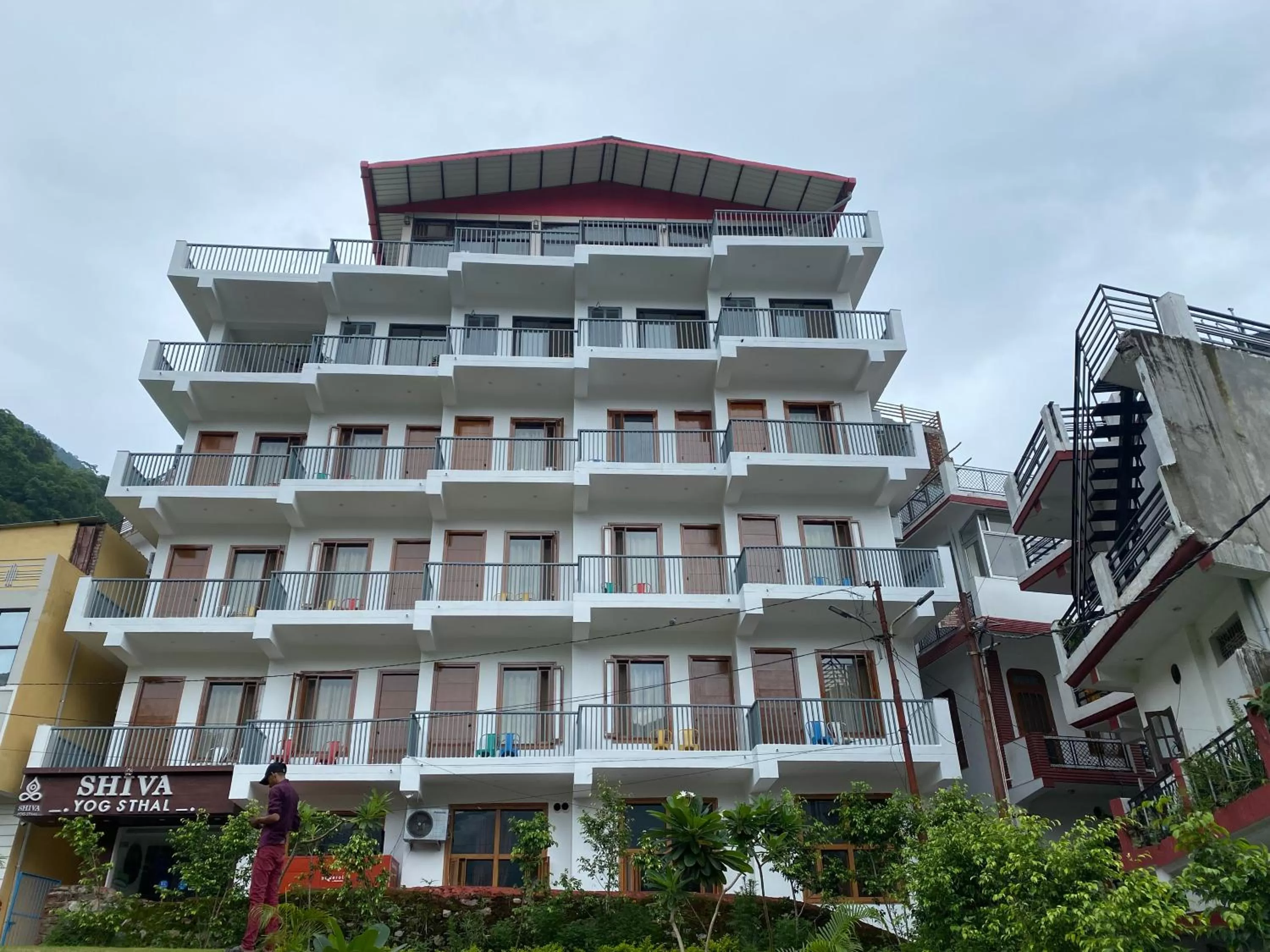 Property building in Hotel Shiva Yog Sthal