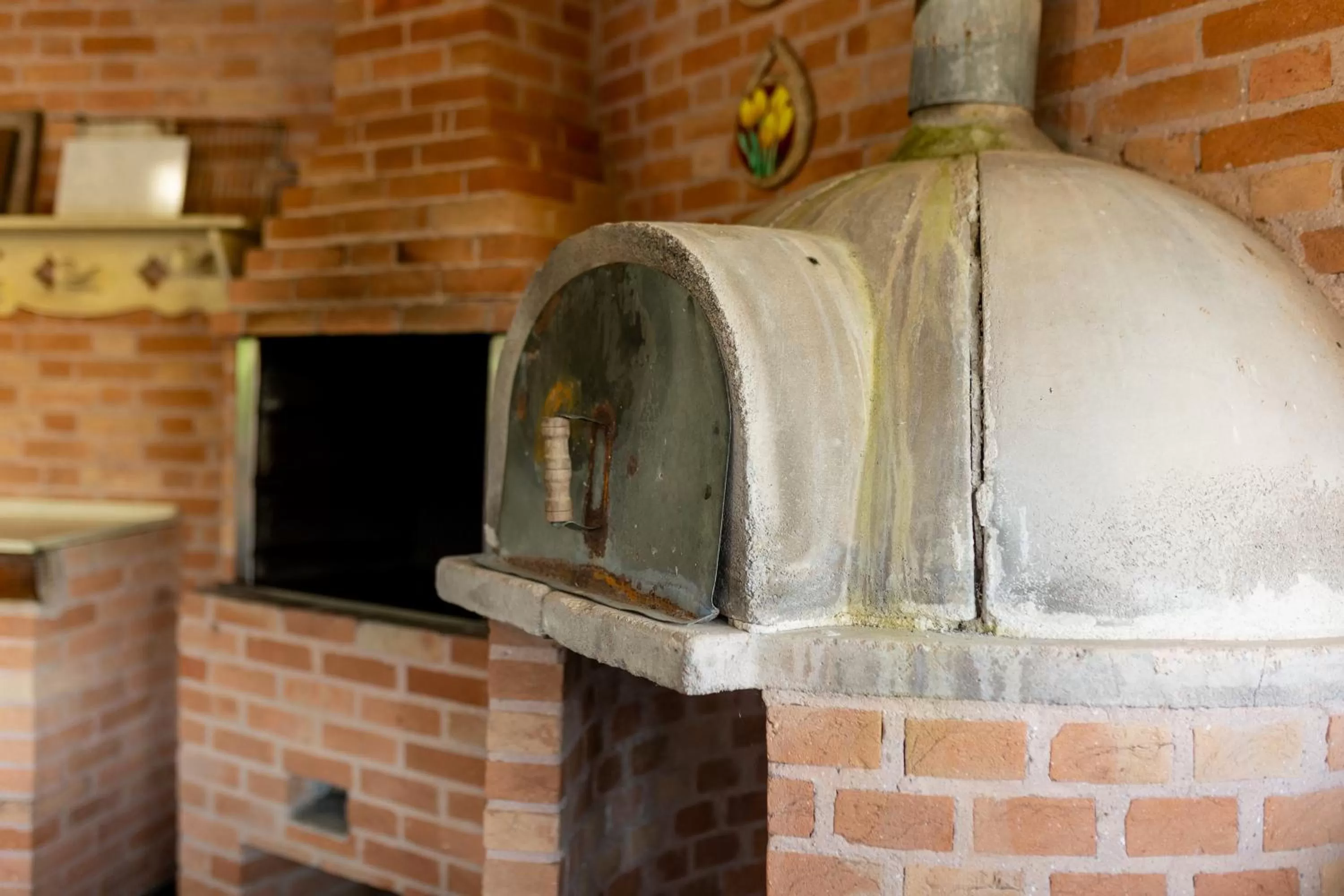 BBQ Facilities in Chalés 3 Pinheiros