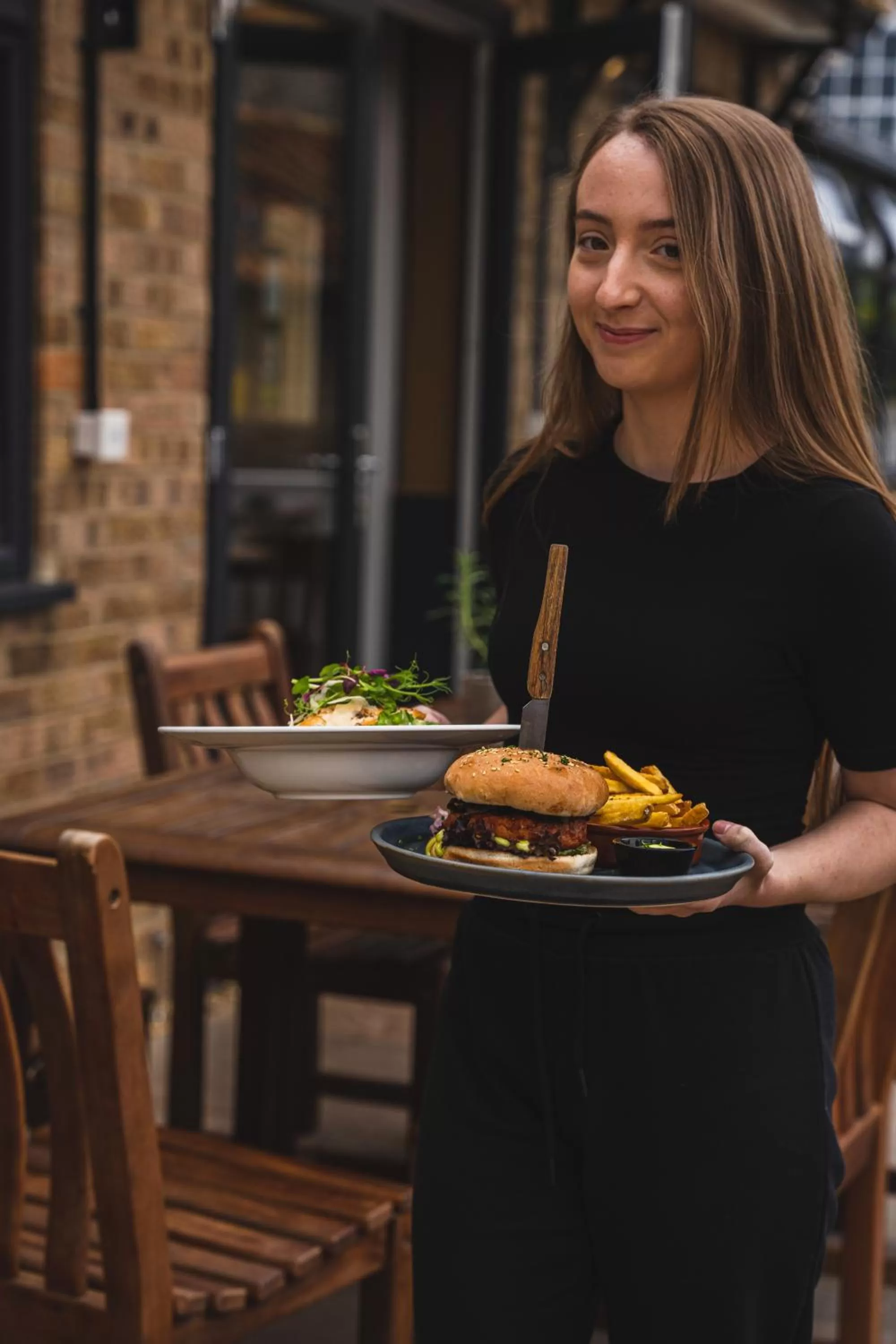 Dining area in The Bull Inn