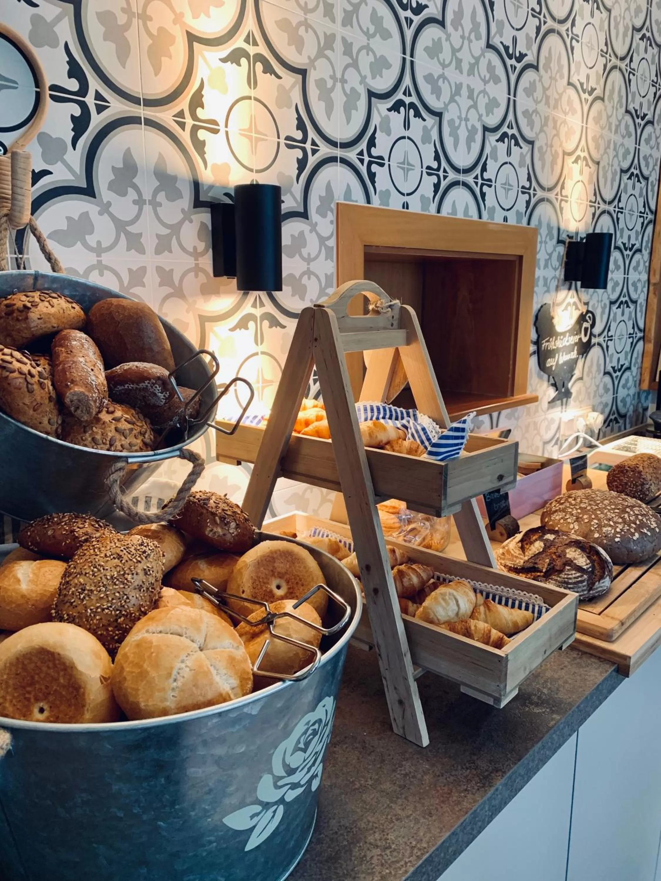 Buffet breakfast, Food in Casa dei Carabinieri