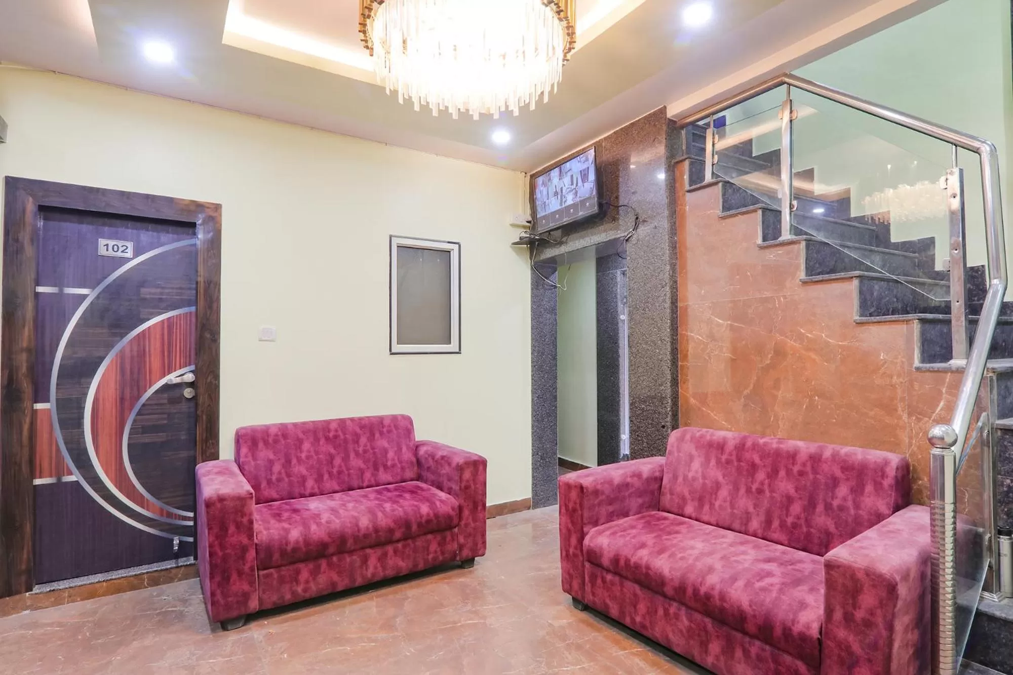 Seating Area in FabExpress GS Residency