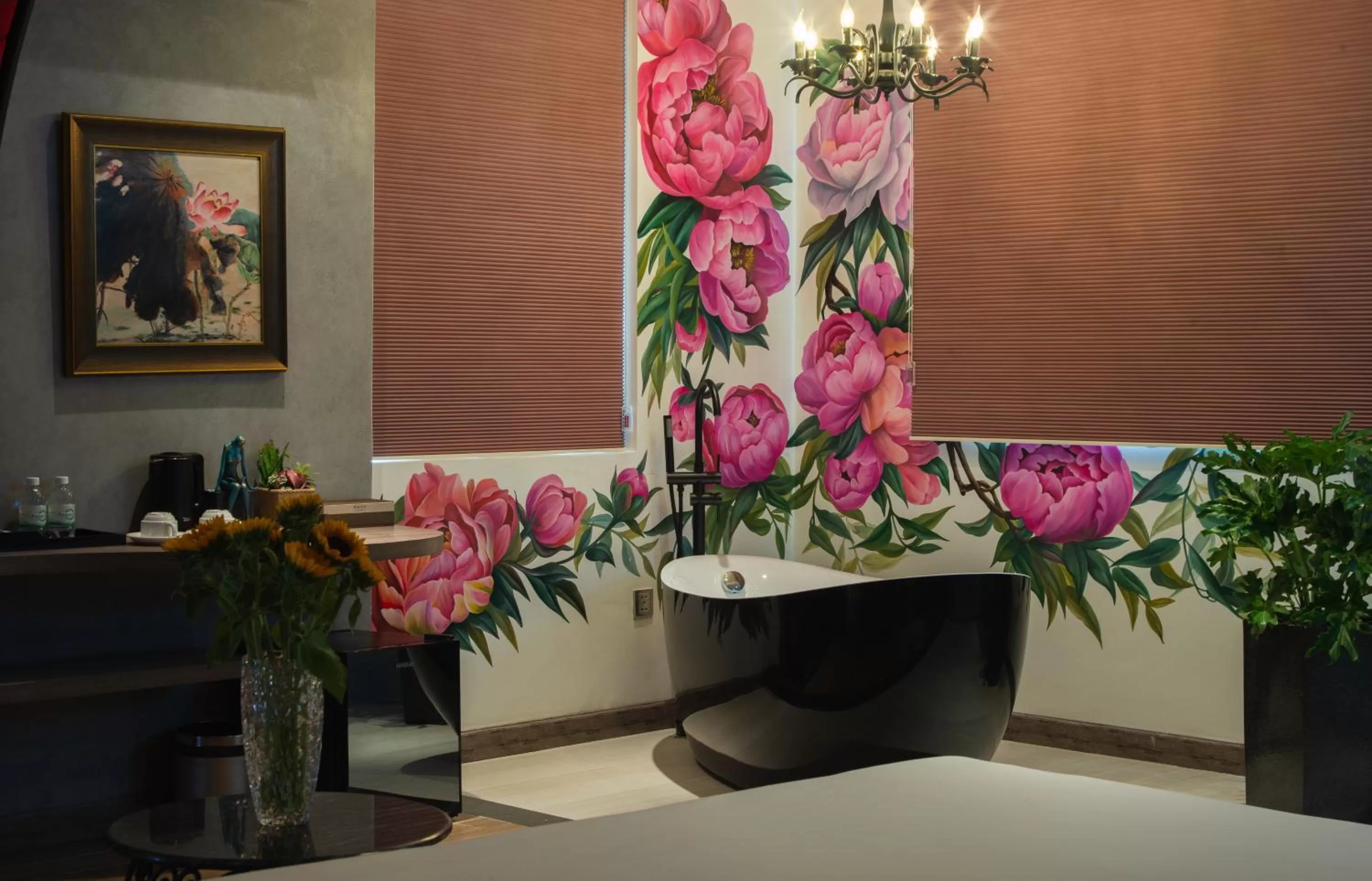 Decorative detail in Aaron Boutique Hotel