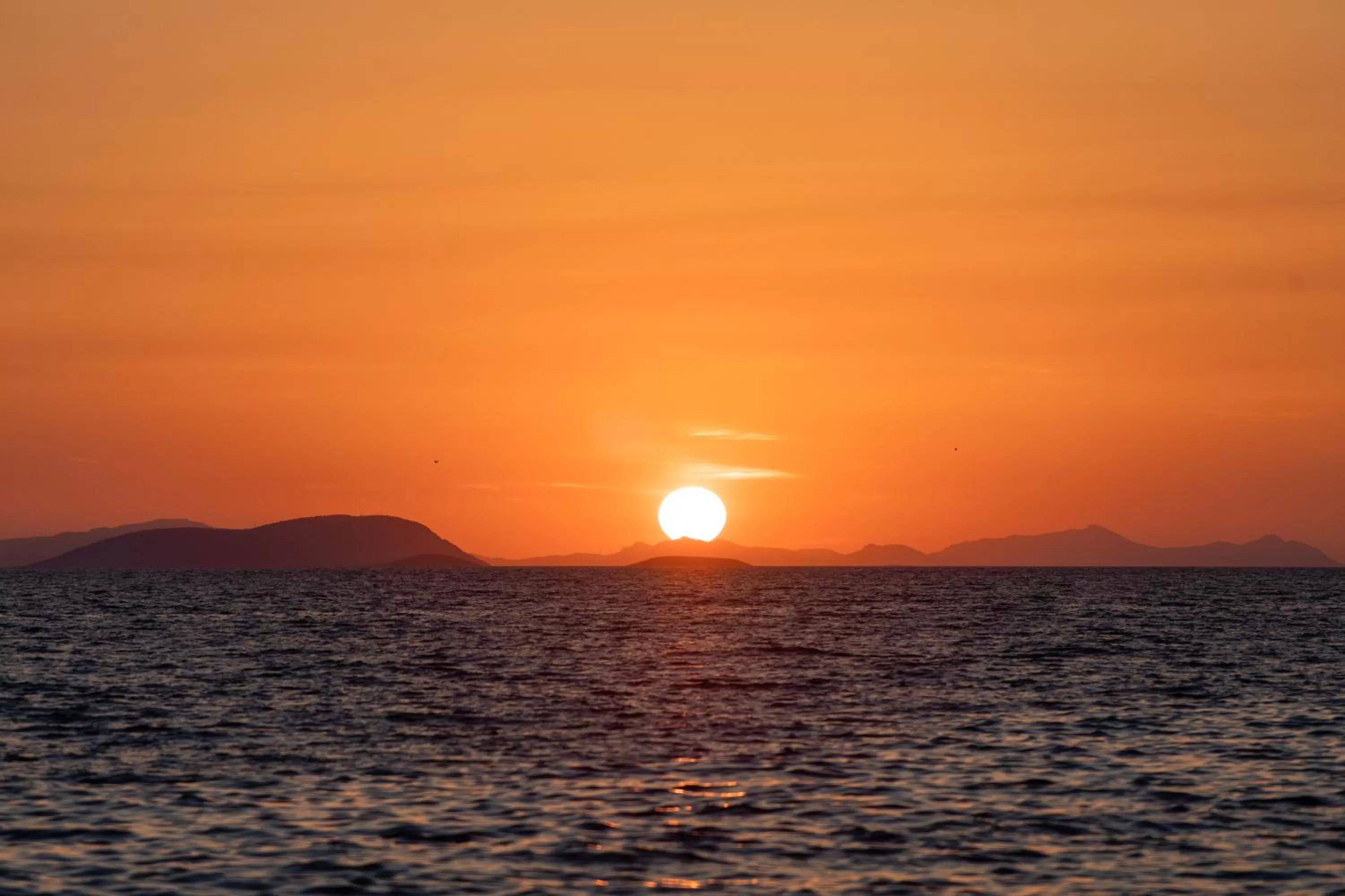 Sunset in La Blanche Resort & Spa