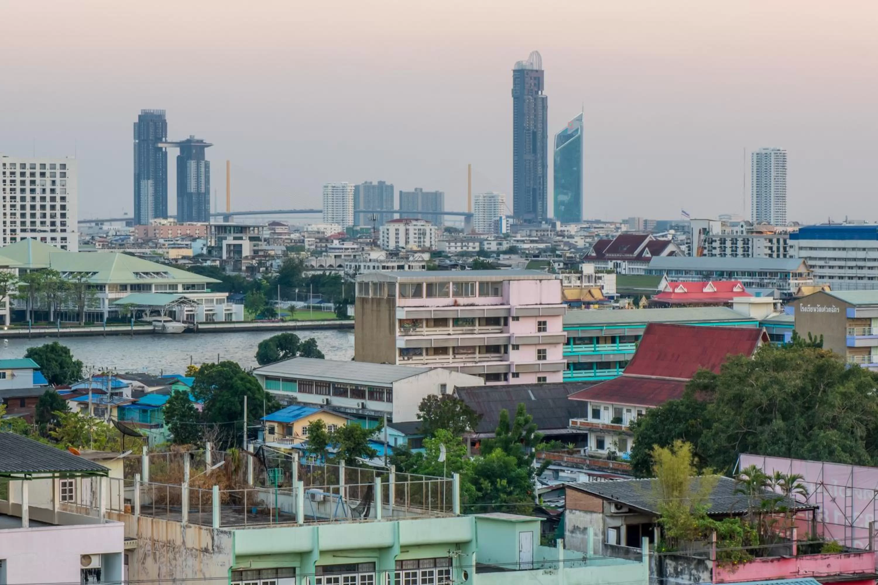 River view in U Sabai Hotel Bangkok
