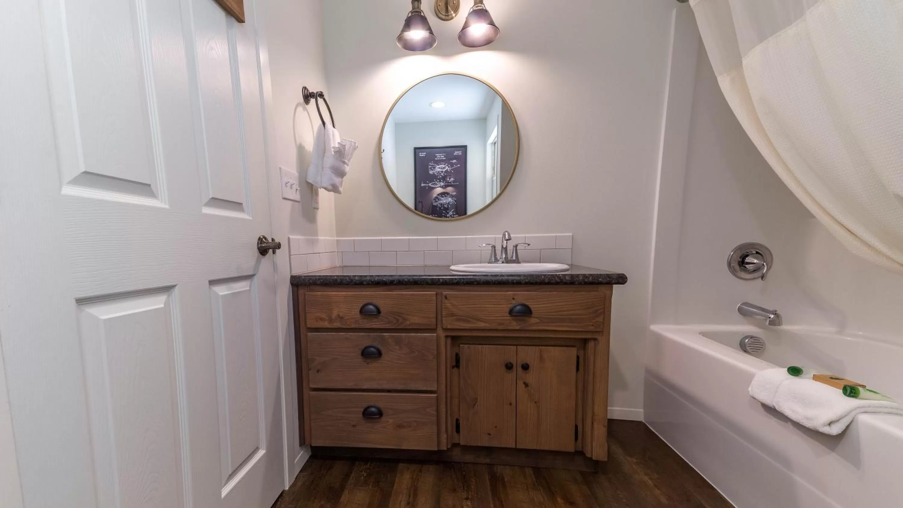 Bathroom in Eagle Cap Chalets