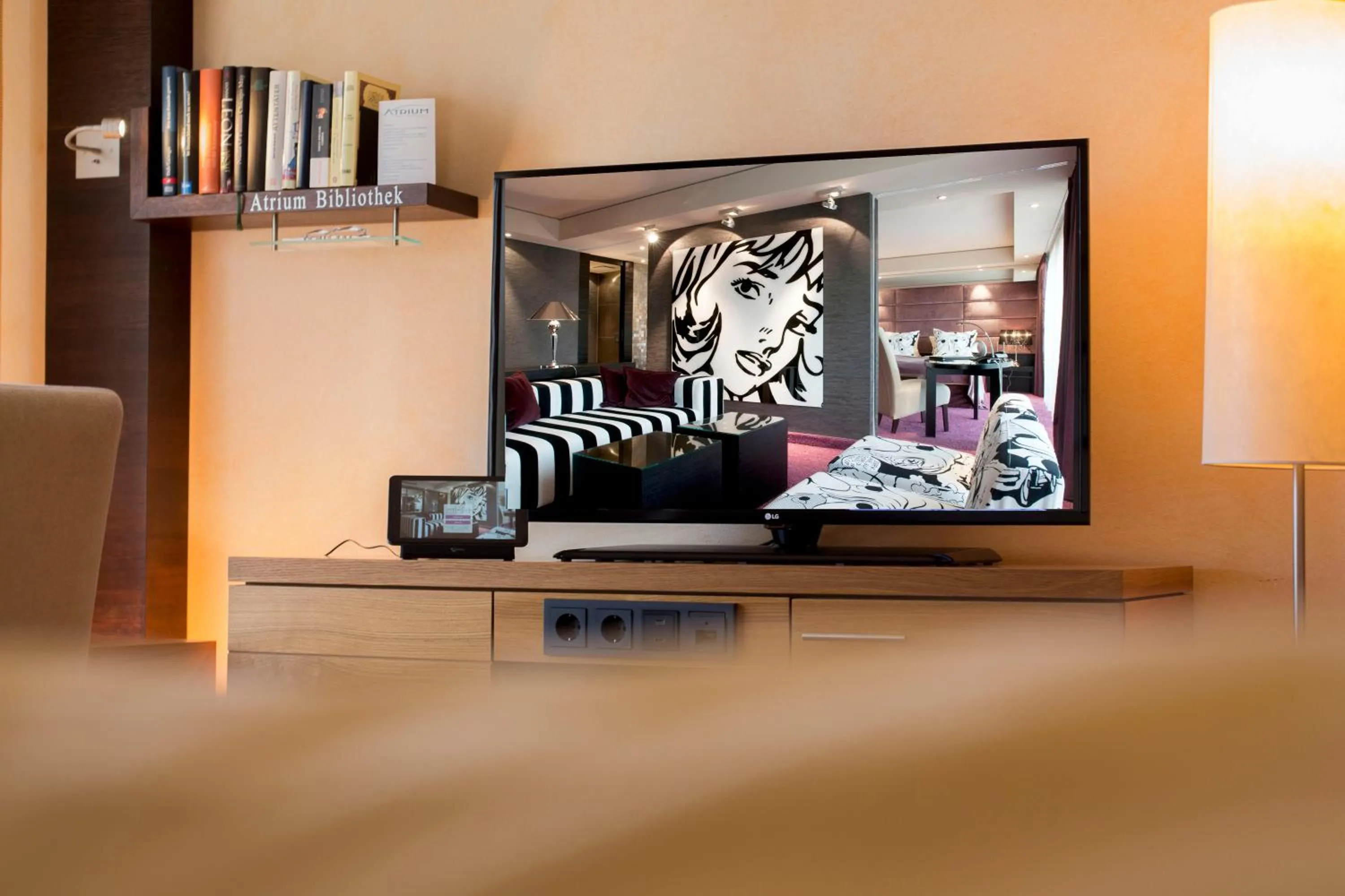 TV and multimedia in Atrium Hotel Mainz