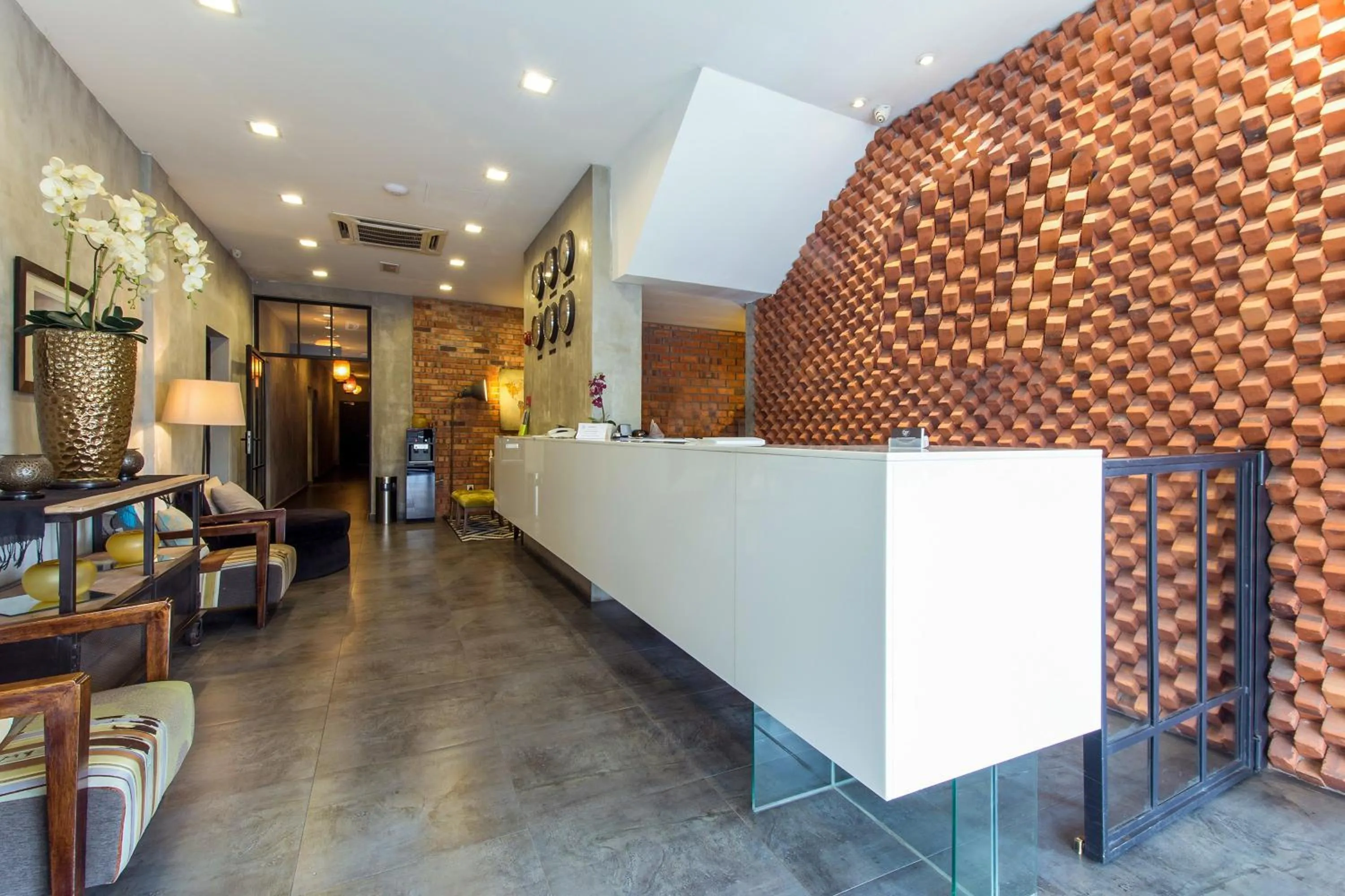 Lobby or reception in Ceria Hotel