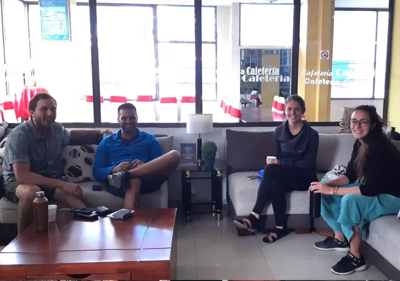 Property building in La Merced Plaza Hostal