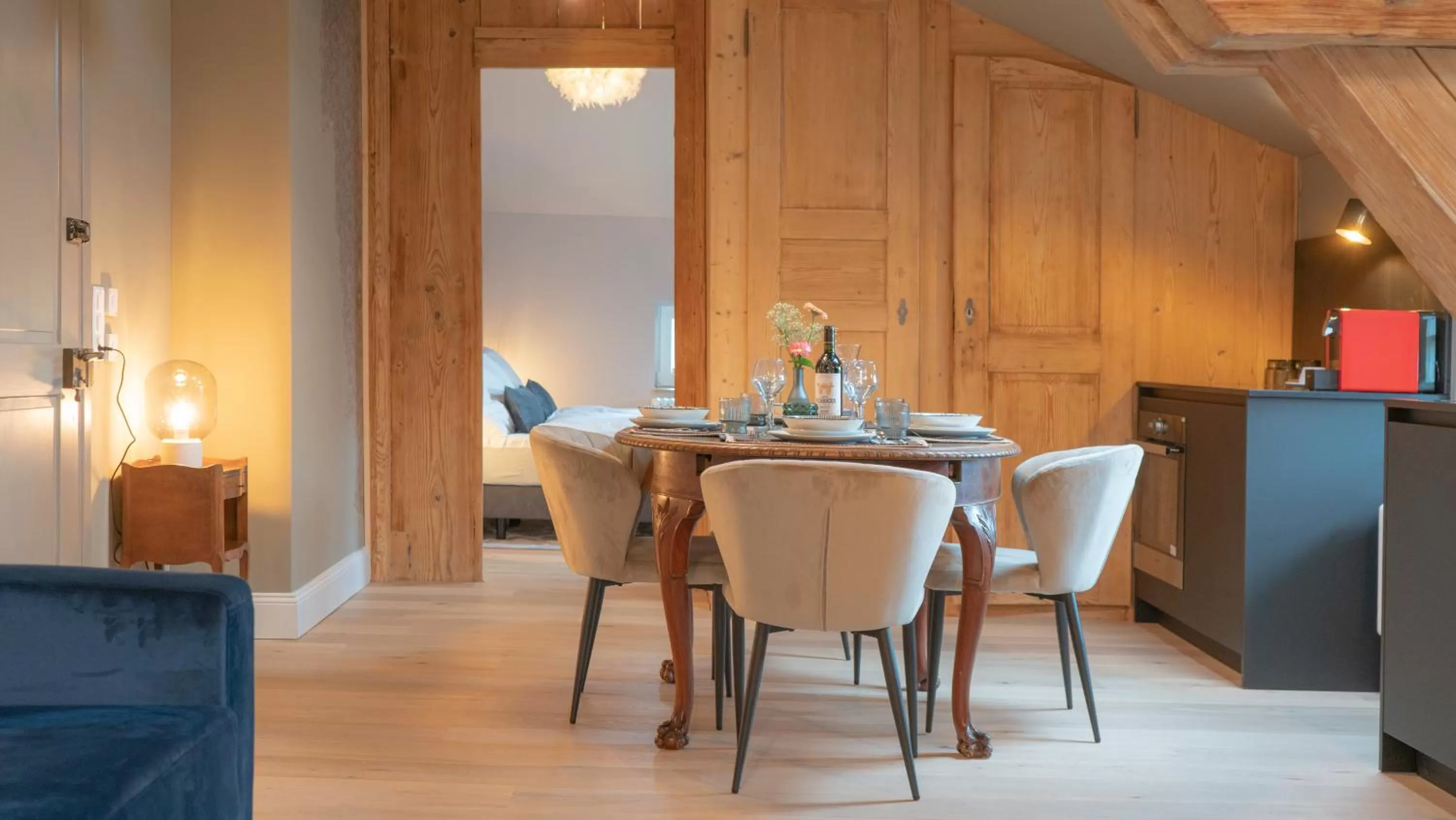 Living room in Villa Weber - self check-in