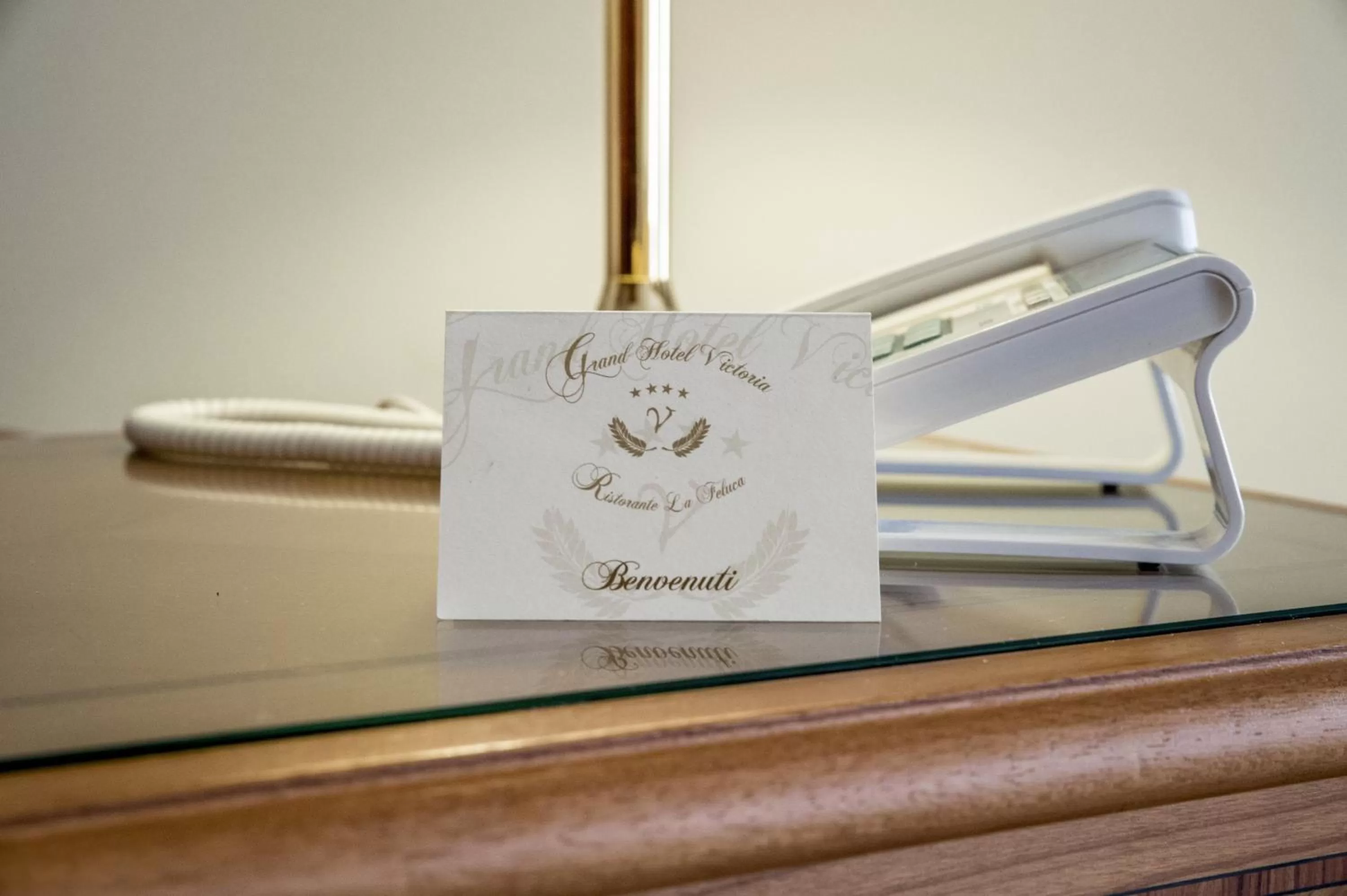 Decorative detail in Grand Hotel Victoria