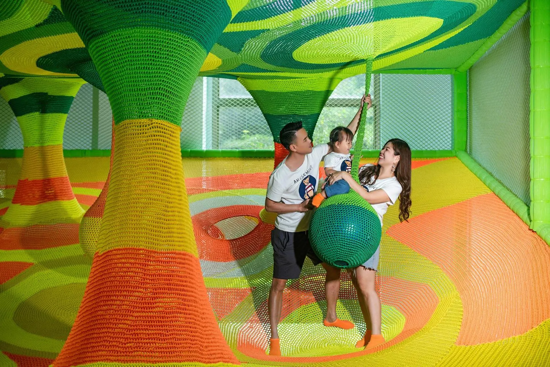 Children play ground in Mission Hills Hotel Resorts Dongguan
