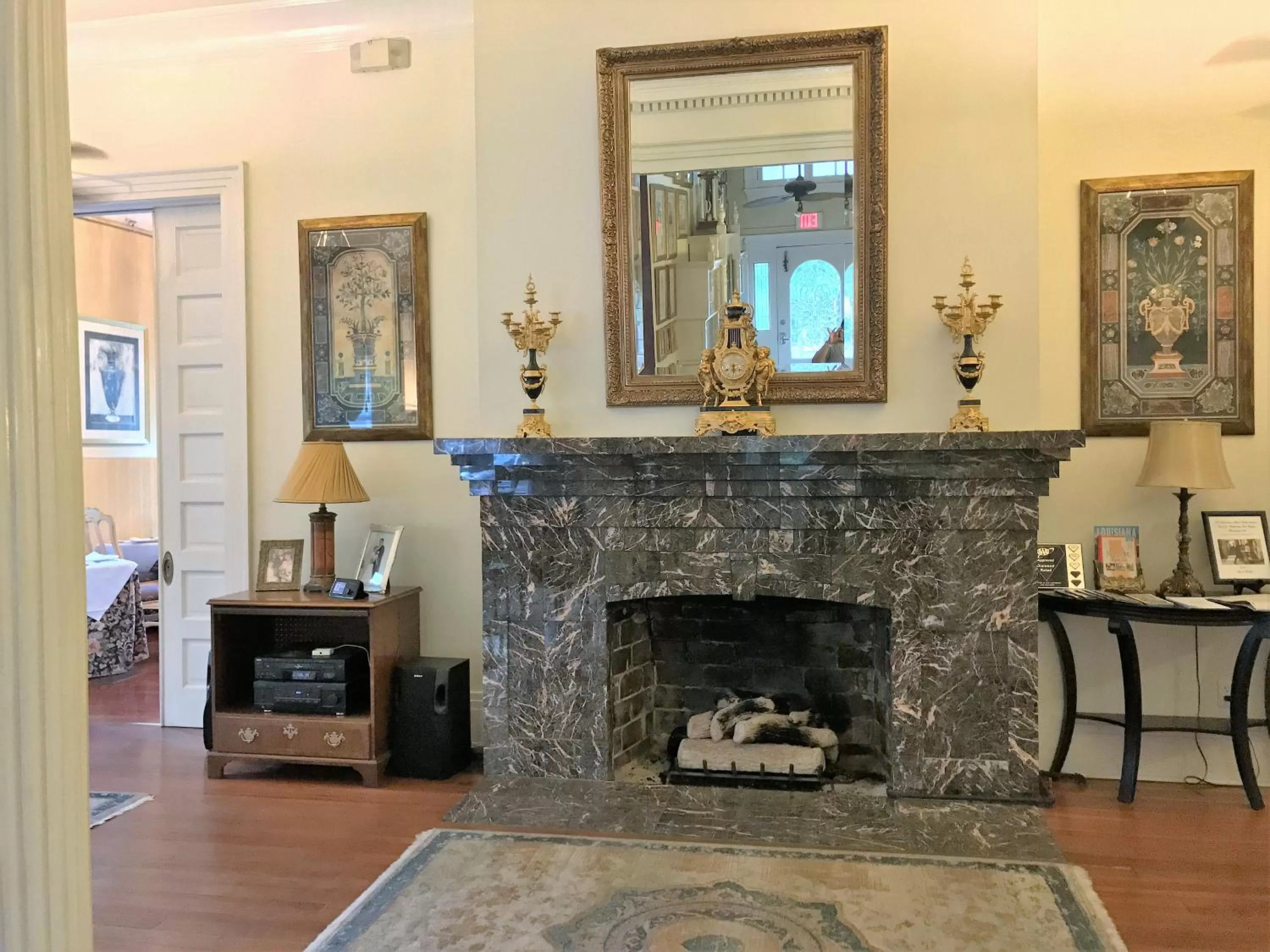 Living room in Historic Michabelle Inn