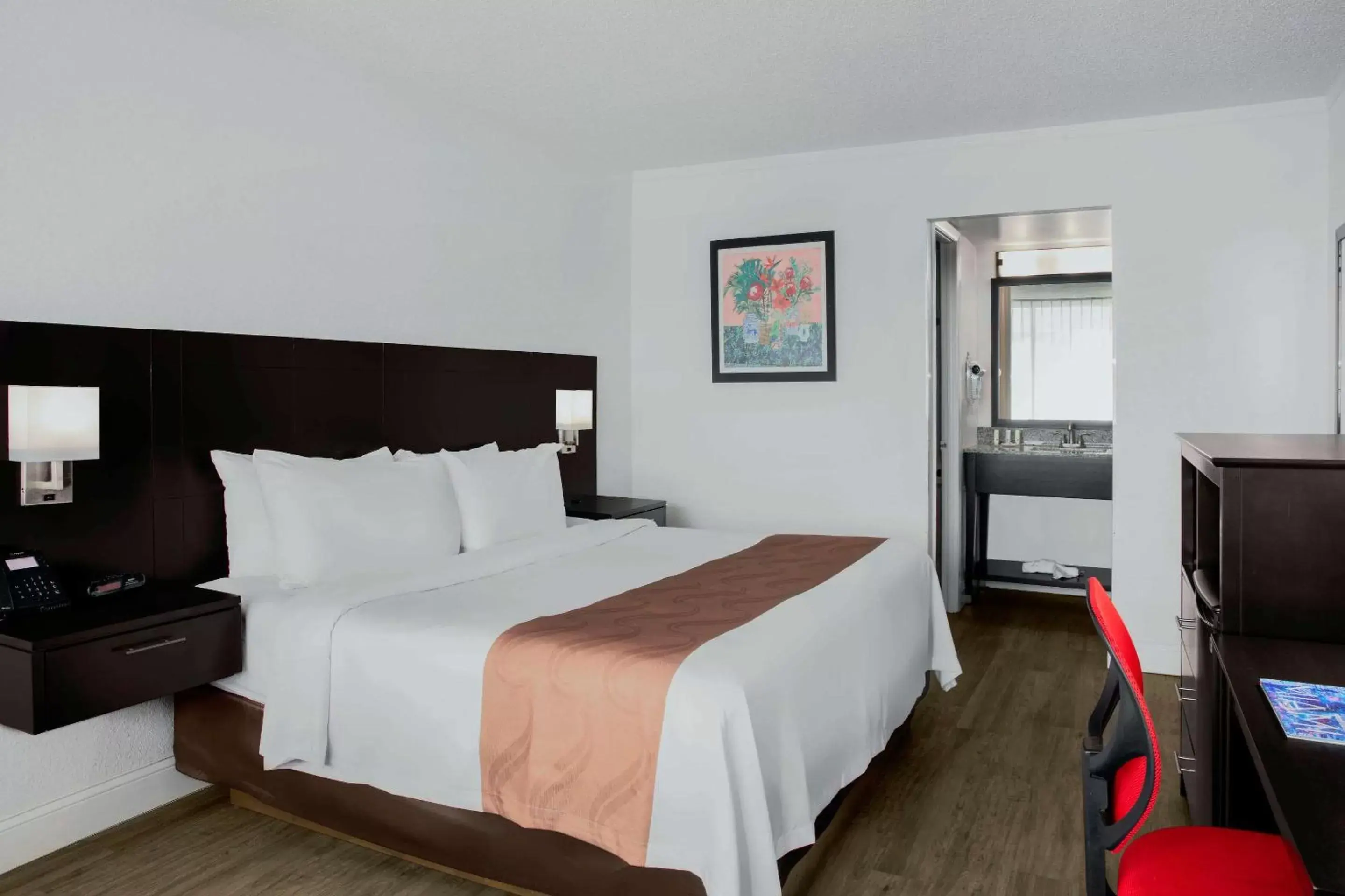 Deluxe King Room - Non-Smoking in Quality Inn Miami South Deluxe King Room - Non-Smoking in Quality Inn Miami South