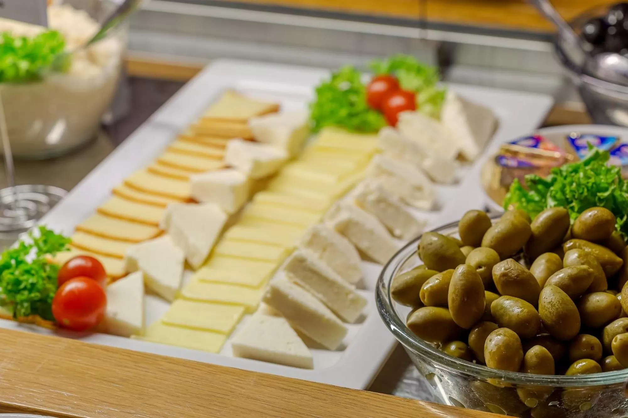 Buffet breakfast in RIN Airport Hotel