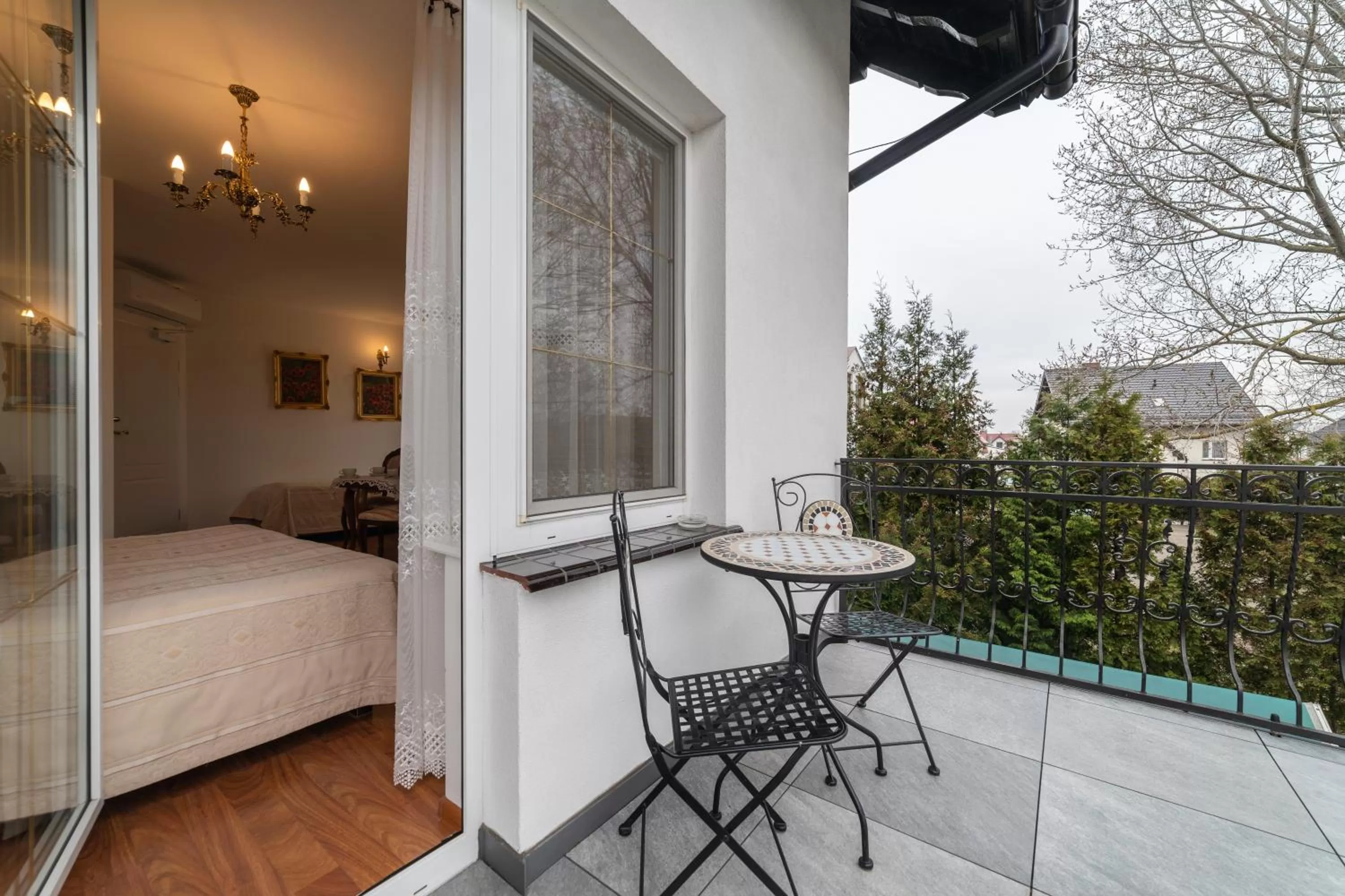 Balcony/Terrace in Pensjonat & Restauracja Admirał