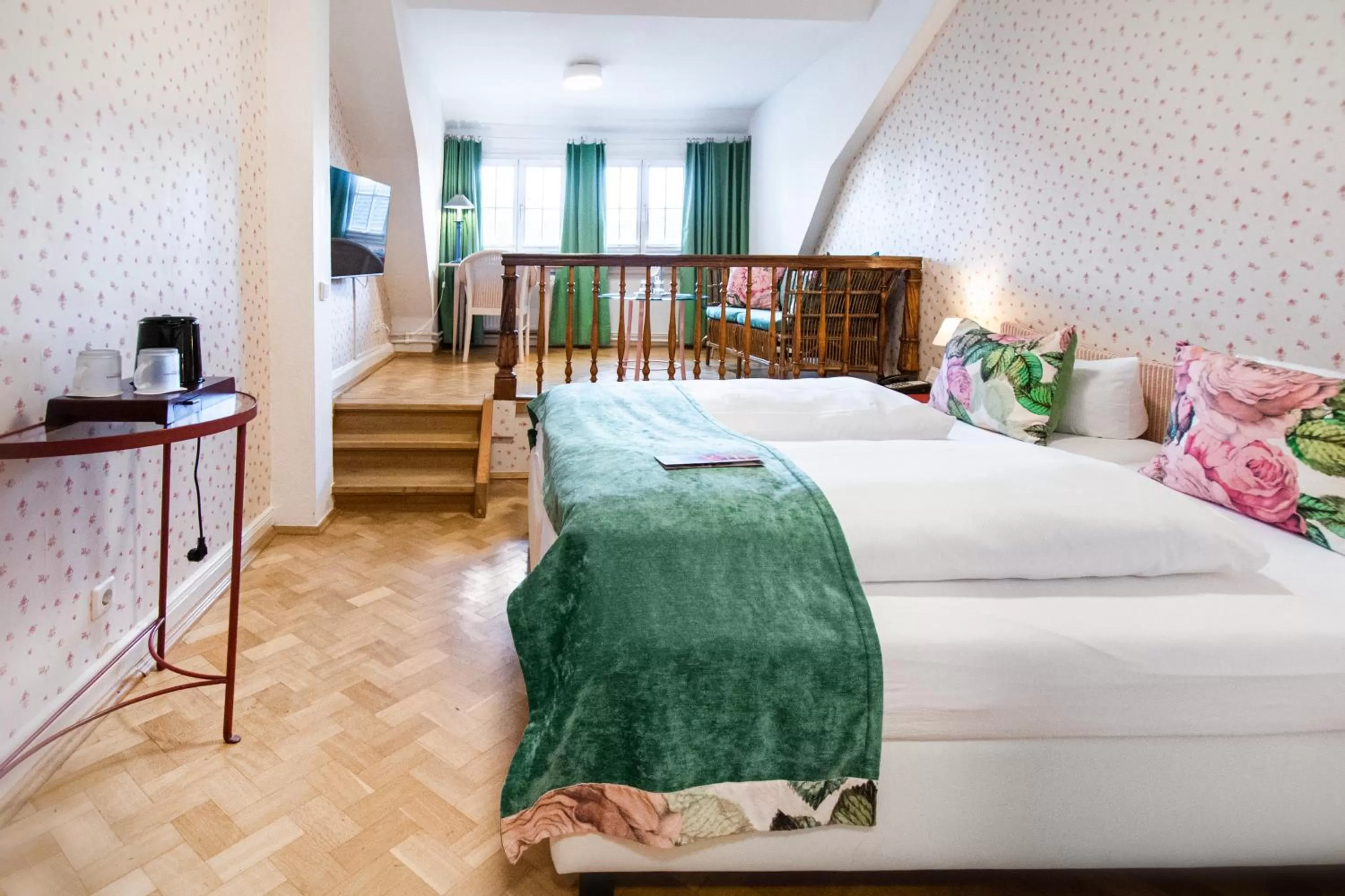 Photo of the whole room, Bed in Romantik Hotel Barbarossa