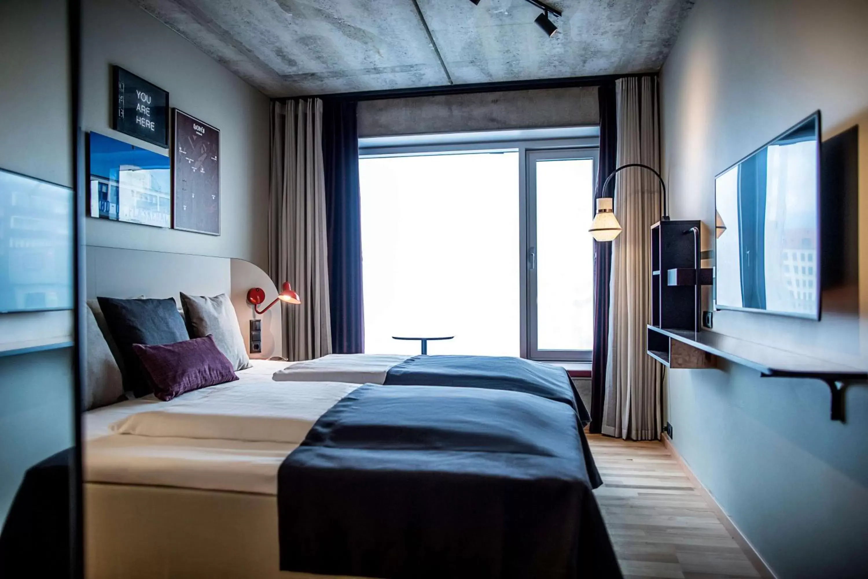 Standard King Room in Scandic Kødbyen Standard King Room in Scandic Kødbyen