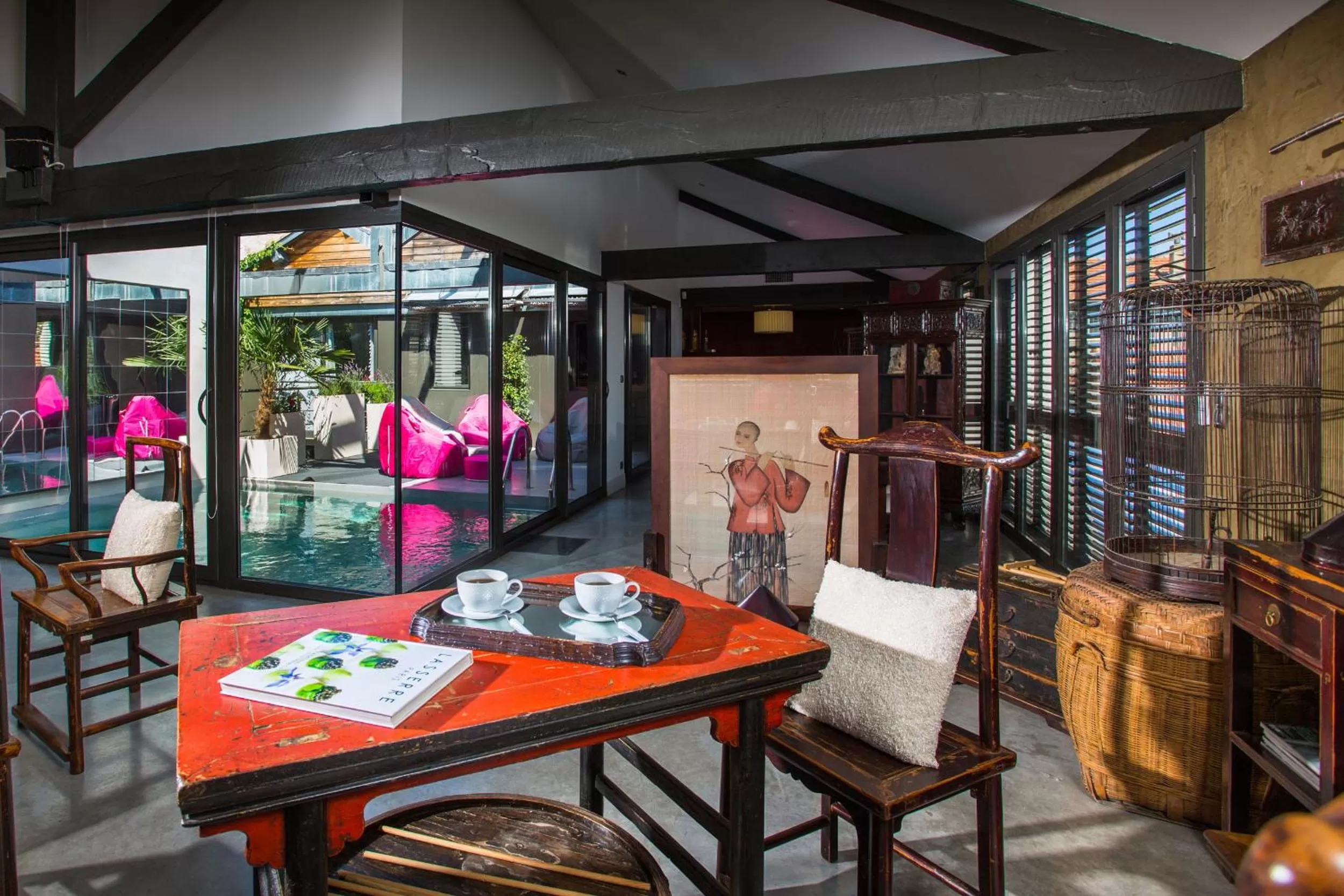 Decorative detail, Restaurant/Places to Eat in Be Loft B&B Pool & Spa