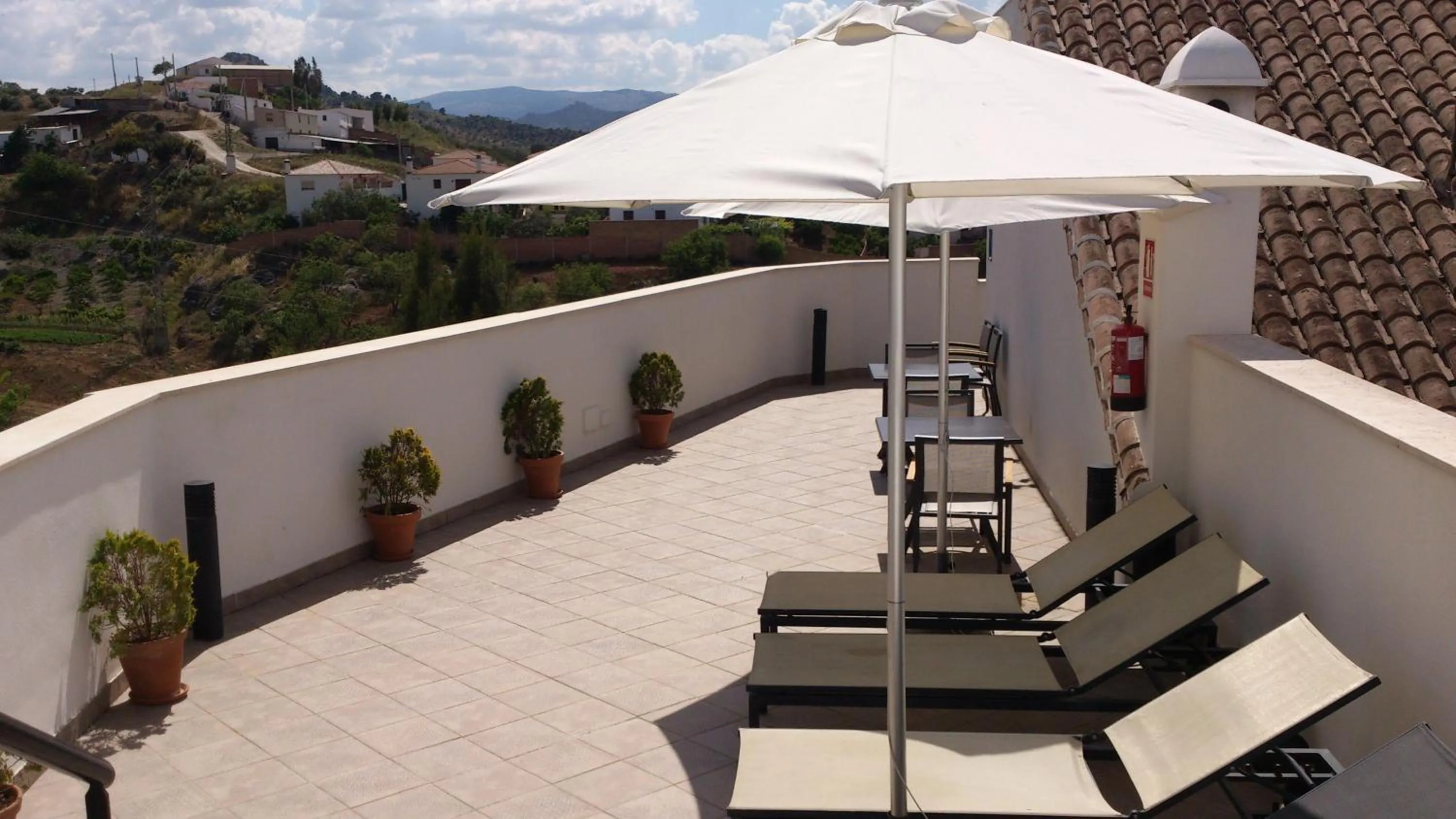 Patio in Apartamentos Ardales