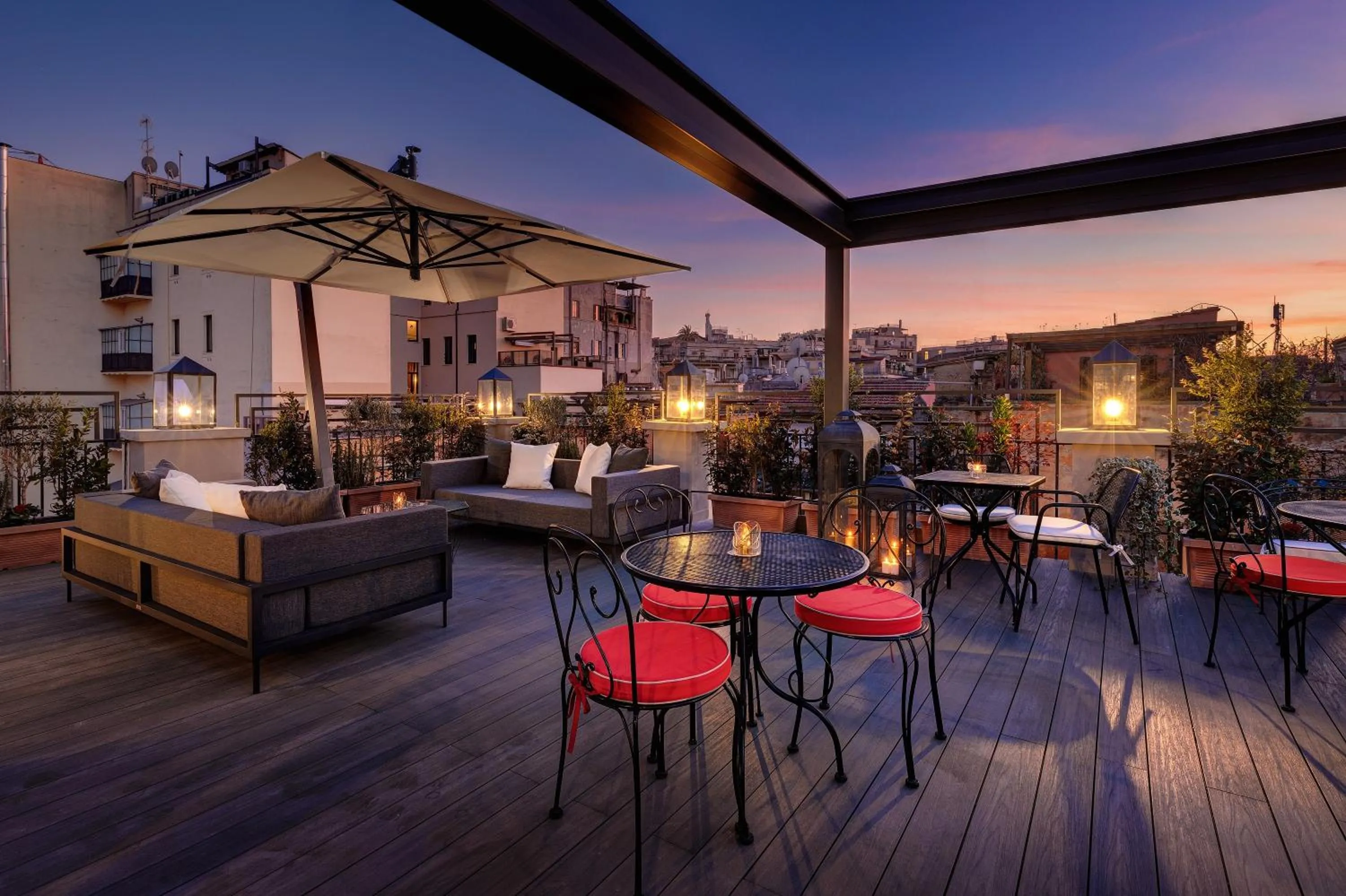 Balcony/Terrace in Dharma Boutique Hotel & SPA