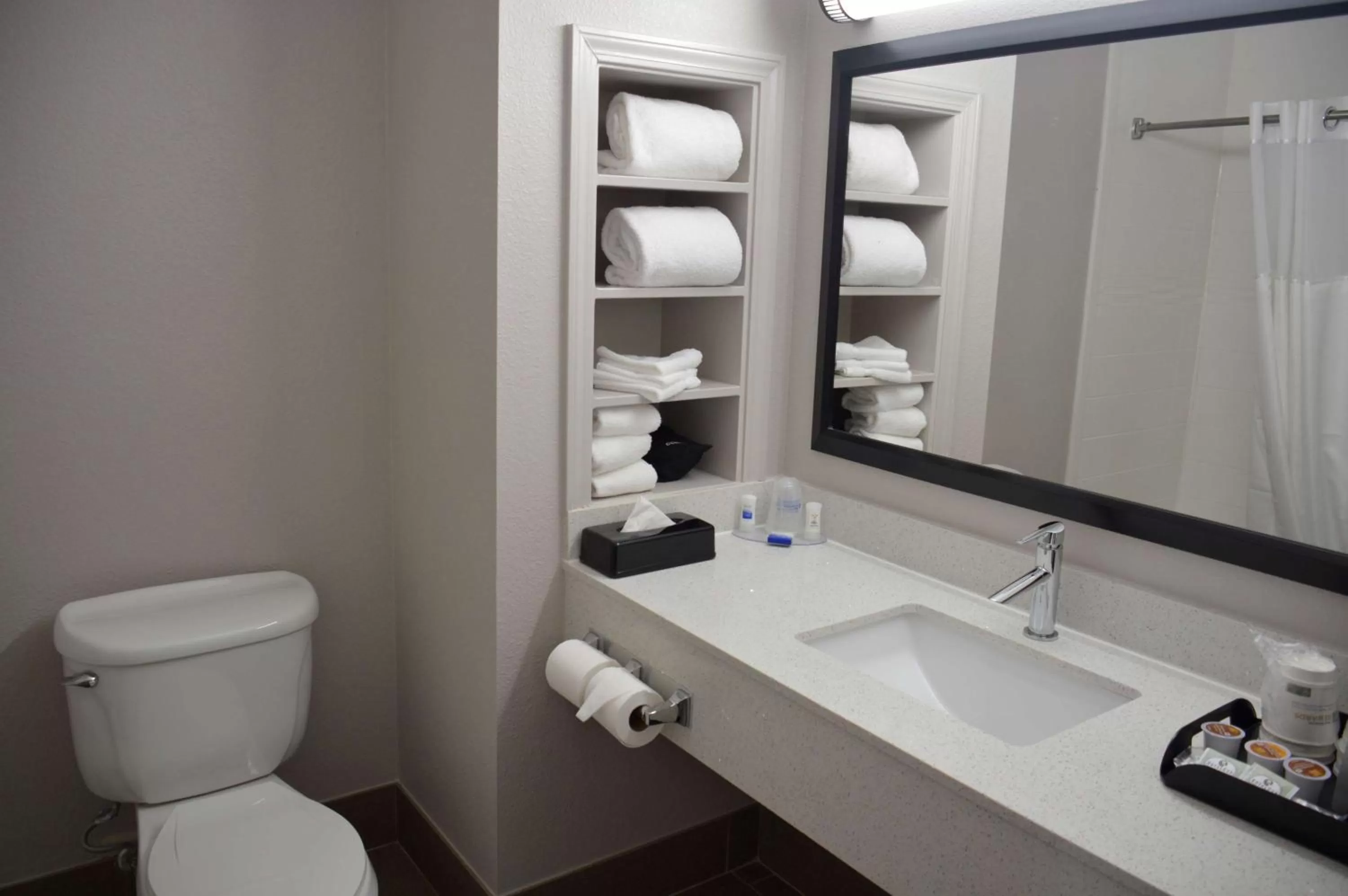 Bathroom in Best Western Plus Longview – University Hotel