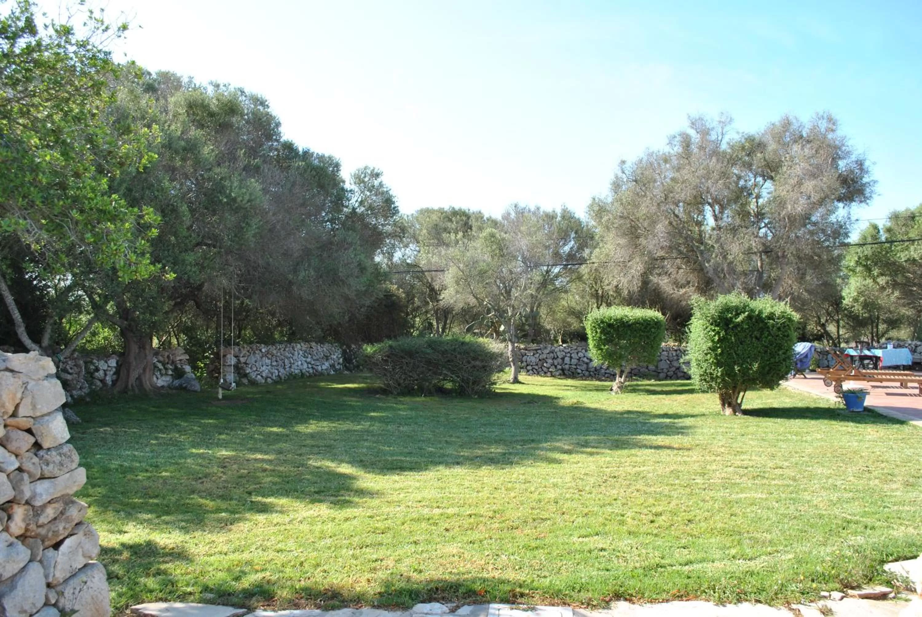 Garden in Agroturismo Binissafullet Vell