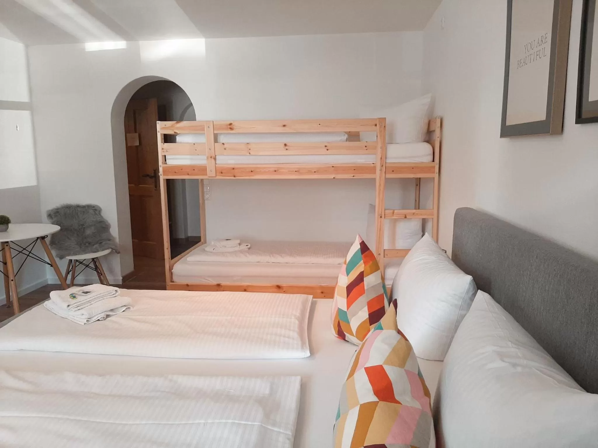 Photo of the whole room, Bed in Das Maximilian - Feines Landhotel am Schliersee