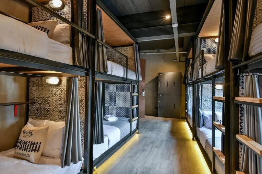 Bed in Westory Design Poshtel