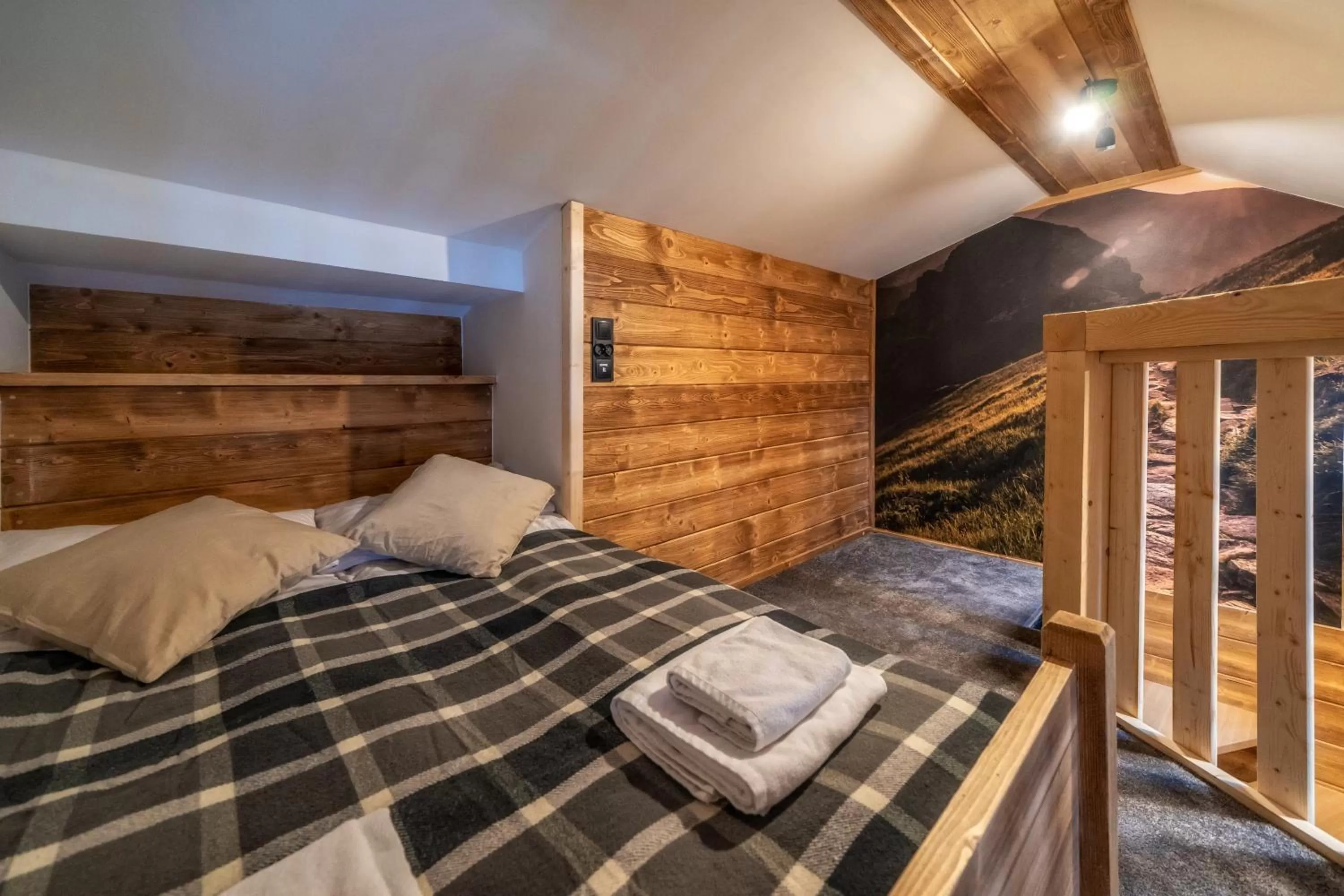 Bed in Aparthotel Giewont