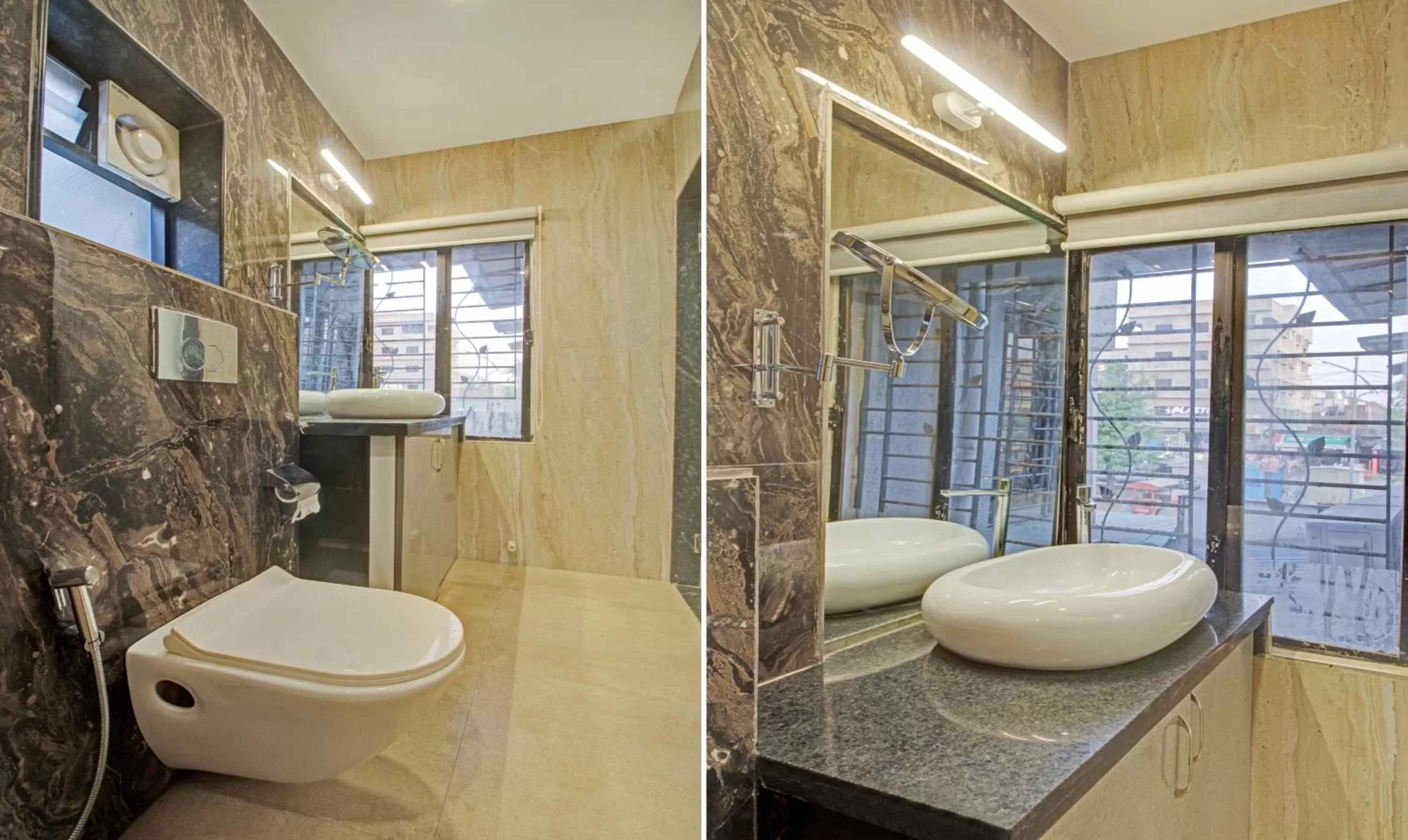 Bathroom in Treebo The Boss