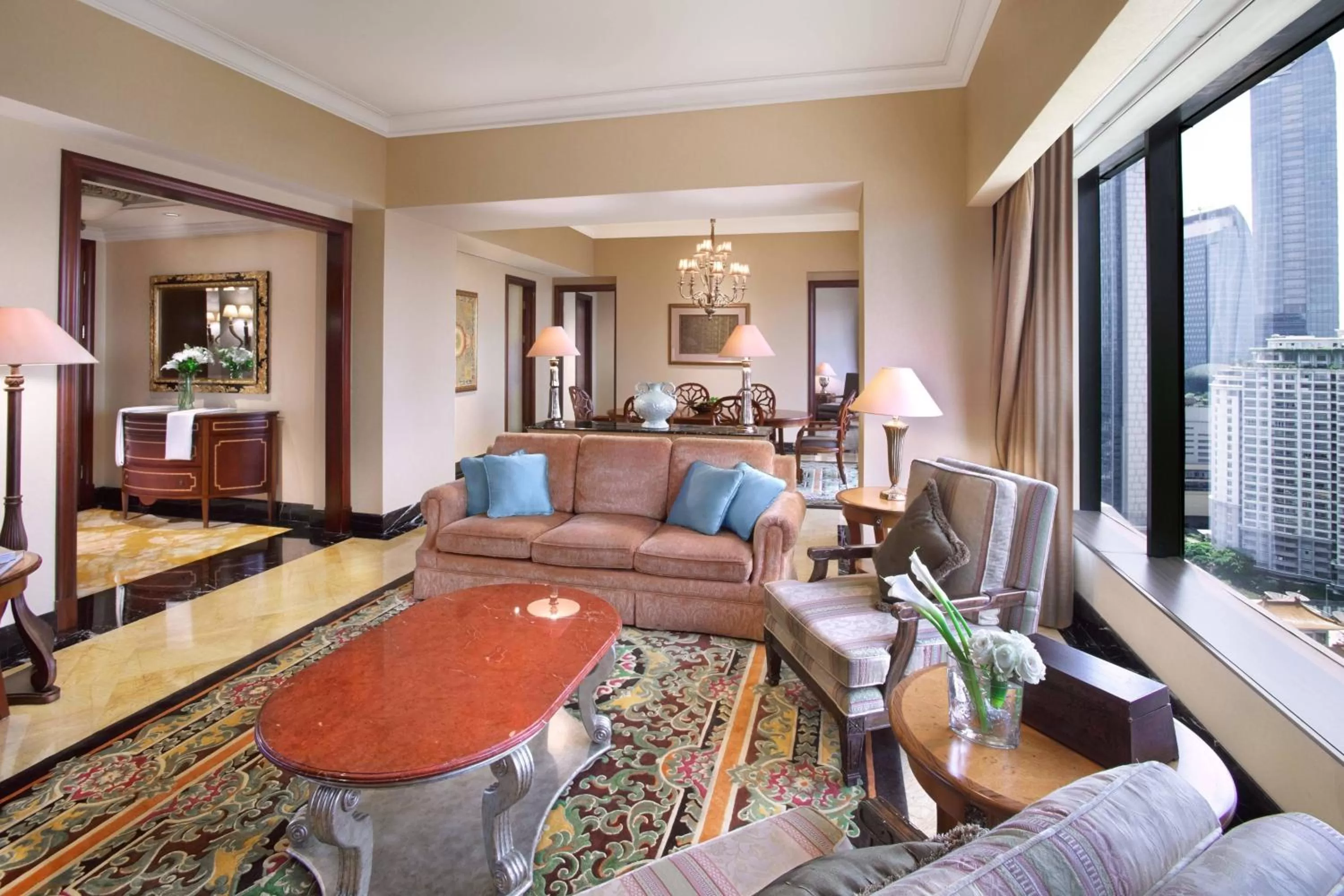 Photo of the whole room in JW Marriott Hotel Jakarta