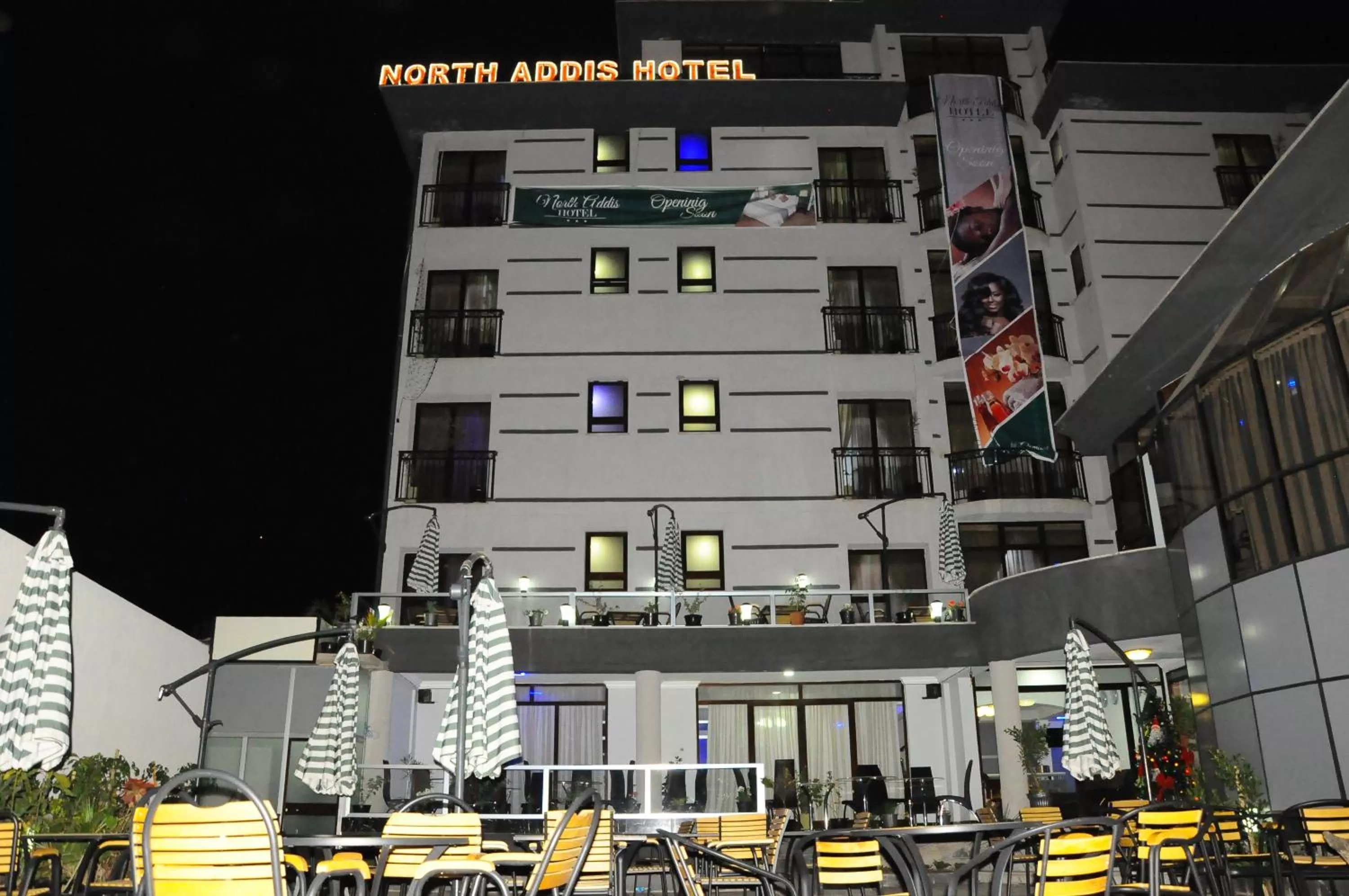 Street view, Property Building in North Addis Hotel