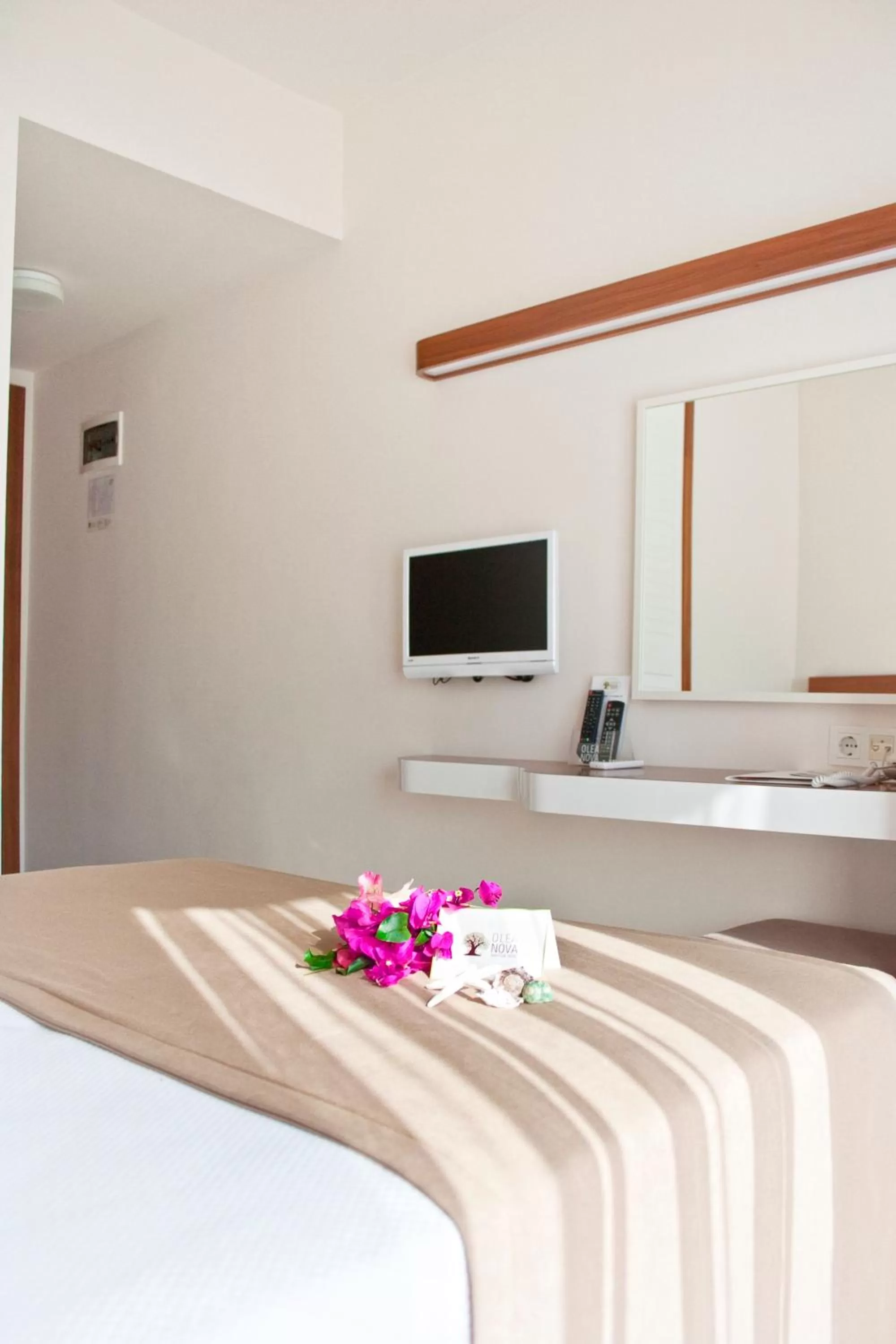 Bed in Olea Nova Hotel