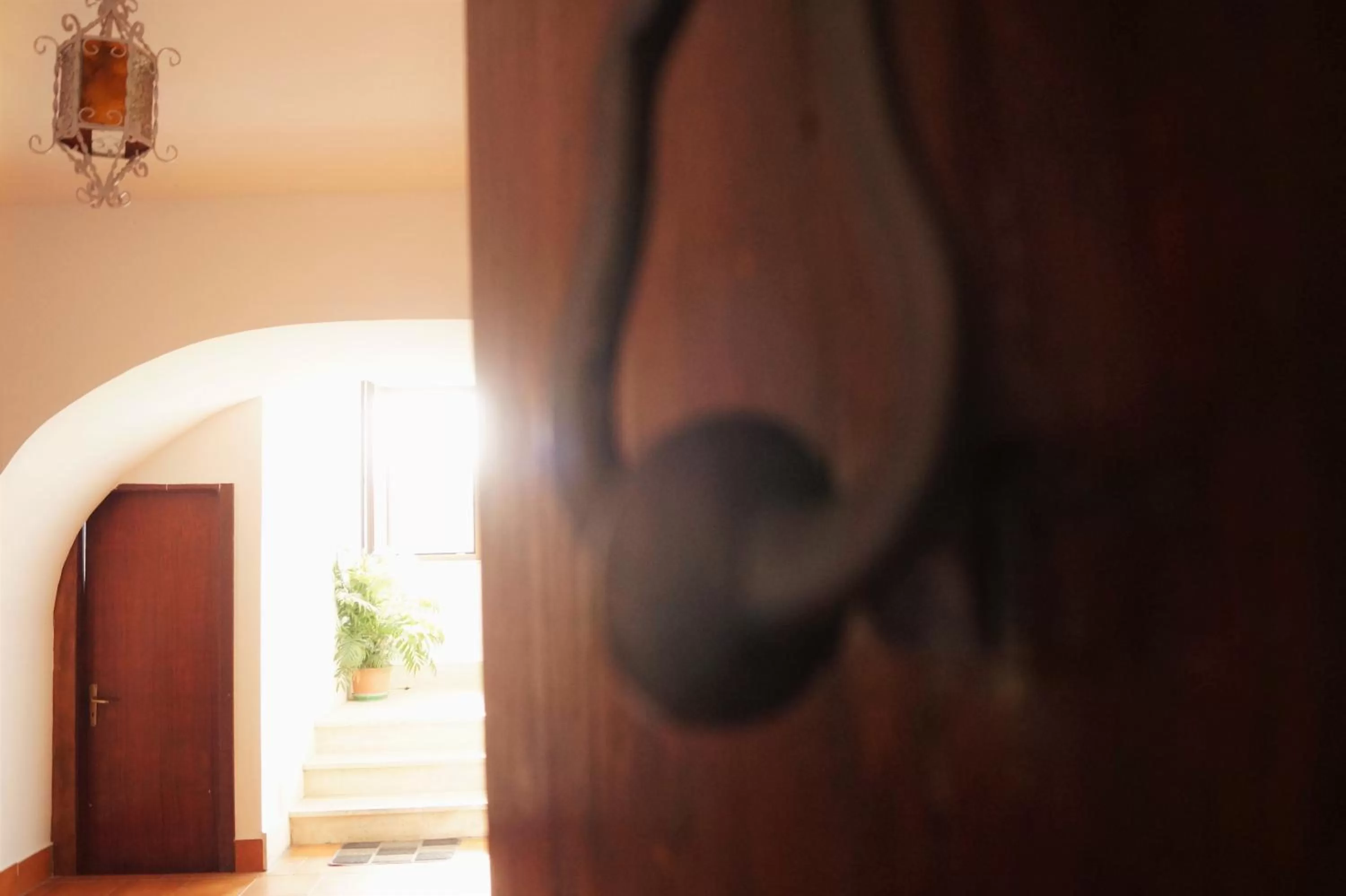 Inner courtyard view in B&b Sant'Agata