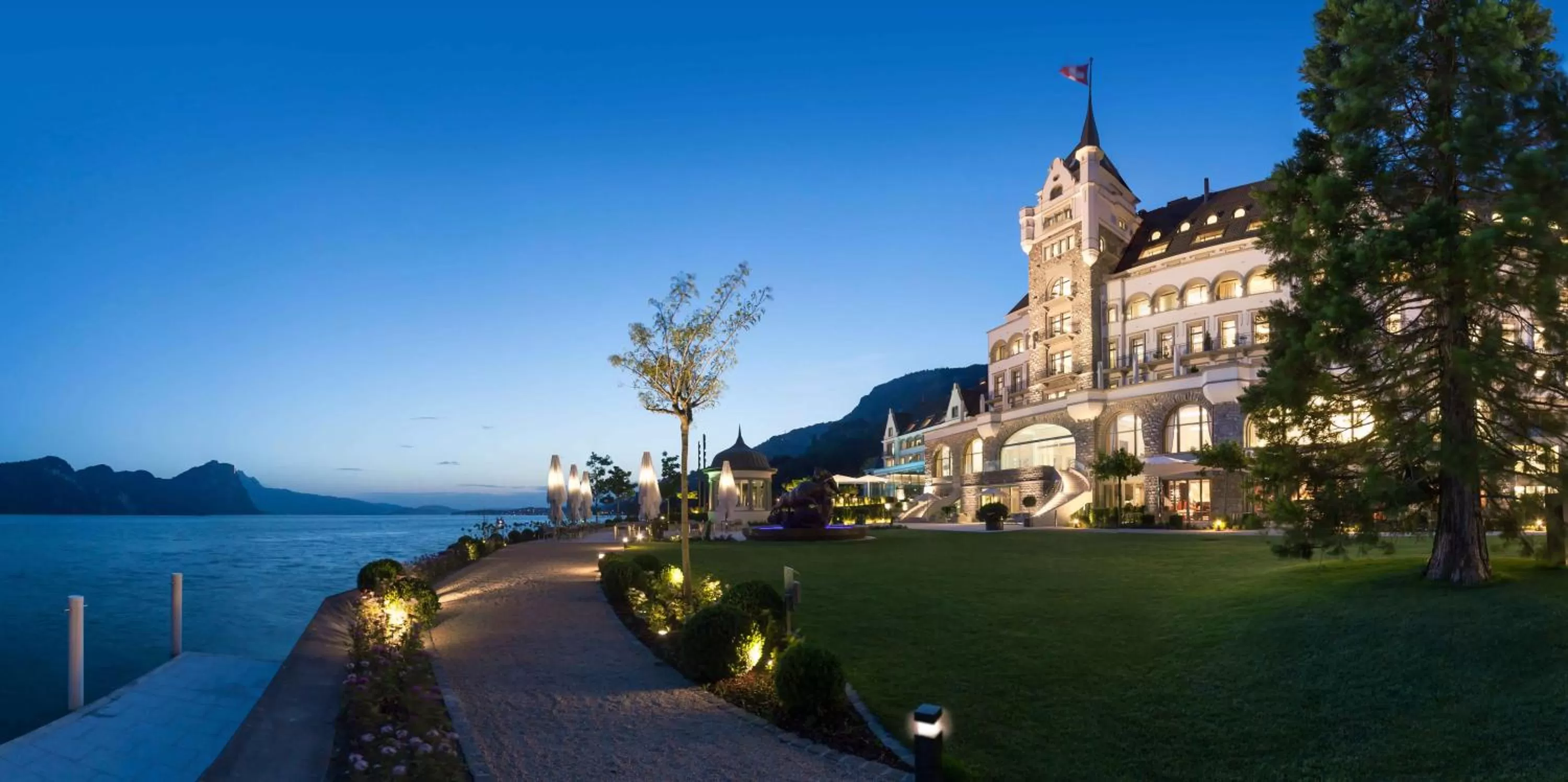 Property building in Park Hotel Vitznau