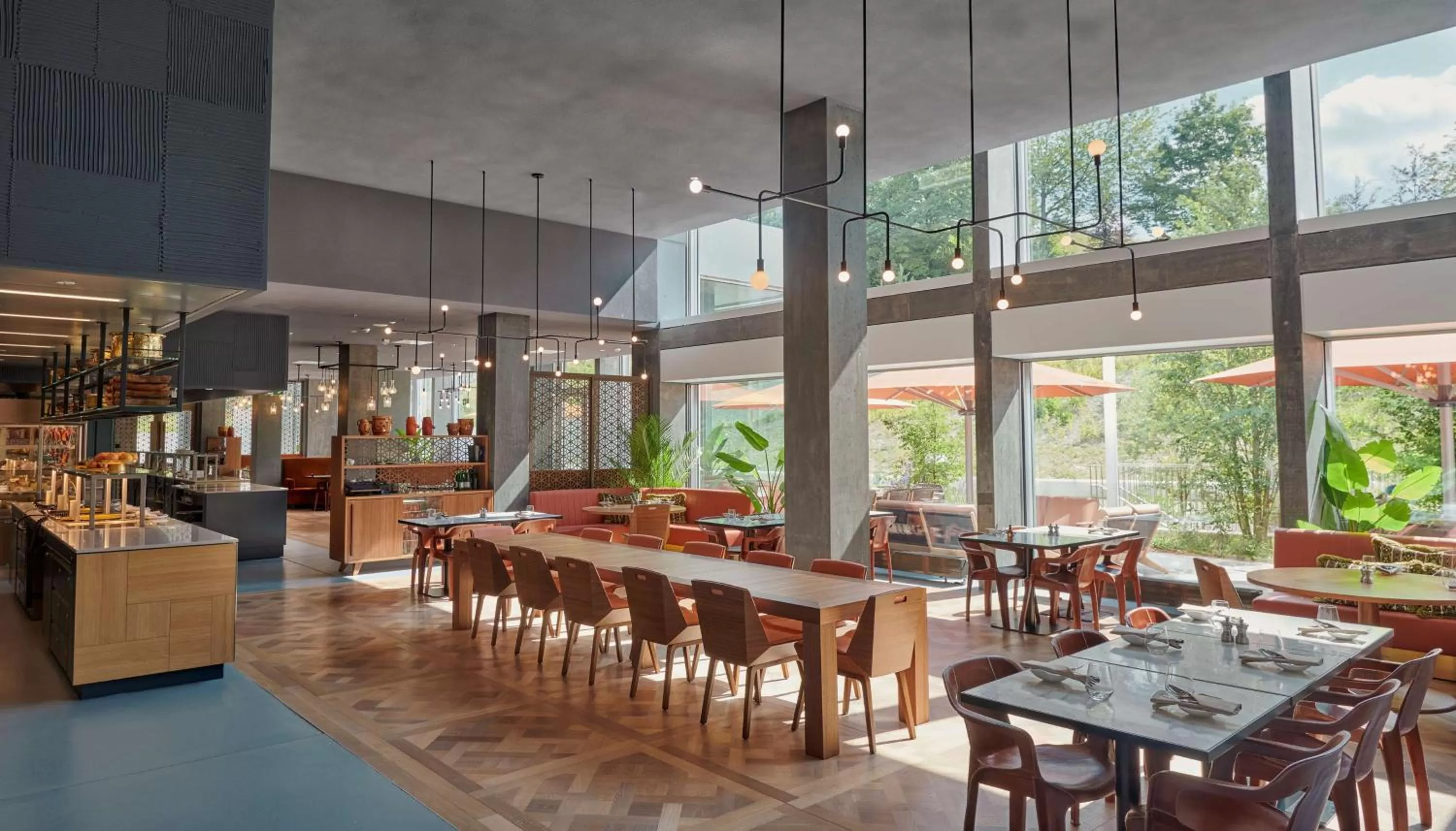 Restaurant/places to eat in Hyatt Regency Zurich Airport Circle