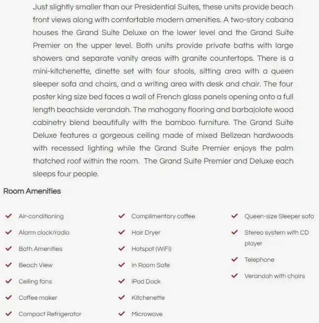 Grand Suite Deluxe in Ramon's Village Resort Grand Suite Deluxe in Ramon's Village Resort