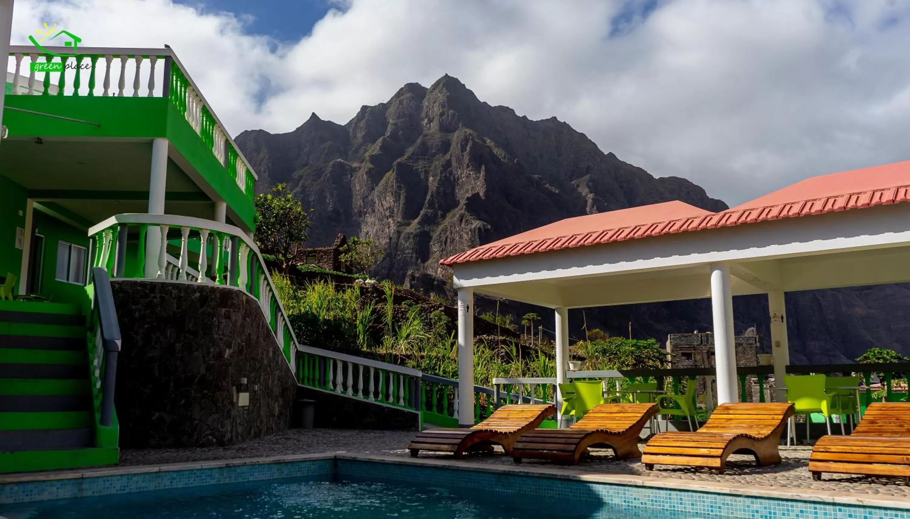 Swimming Pool in Pousada Green Place