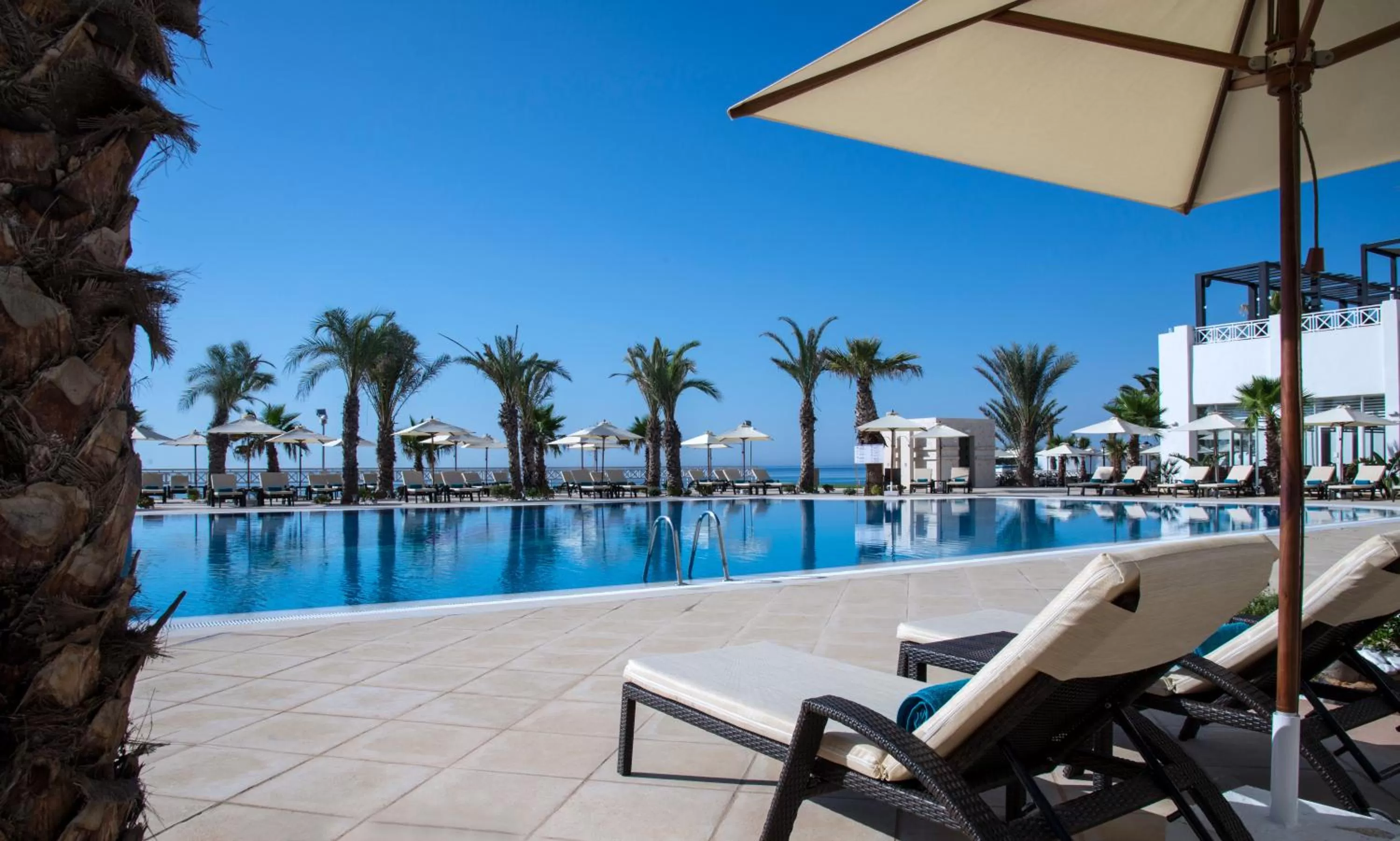Swimming pool in Radisson Blu Resort & Thalasso Hammamet