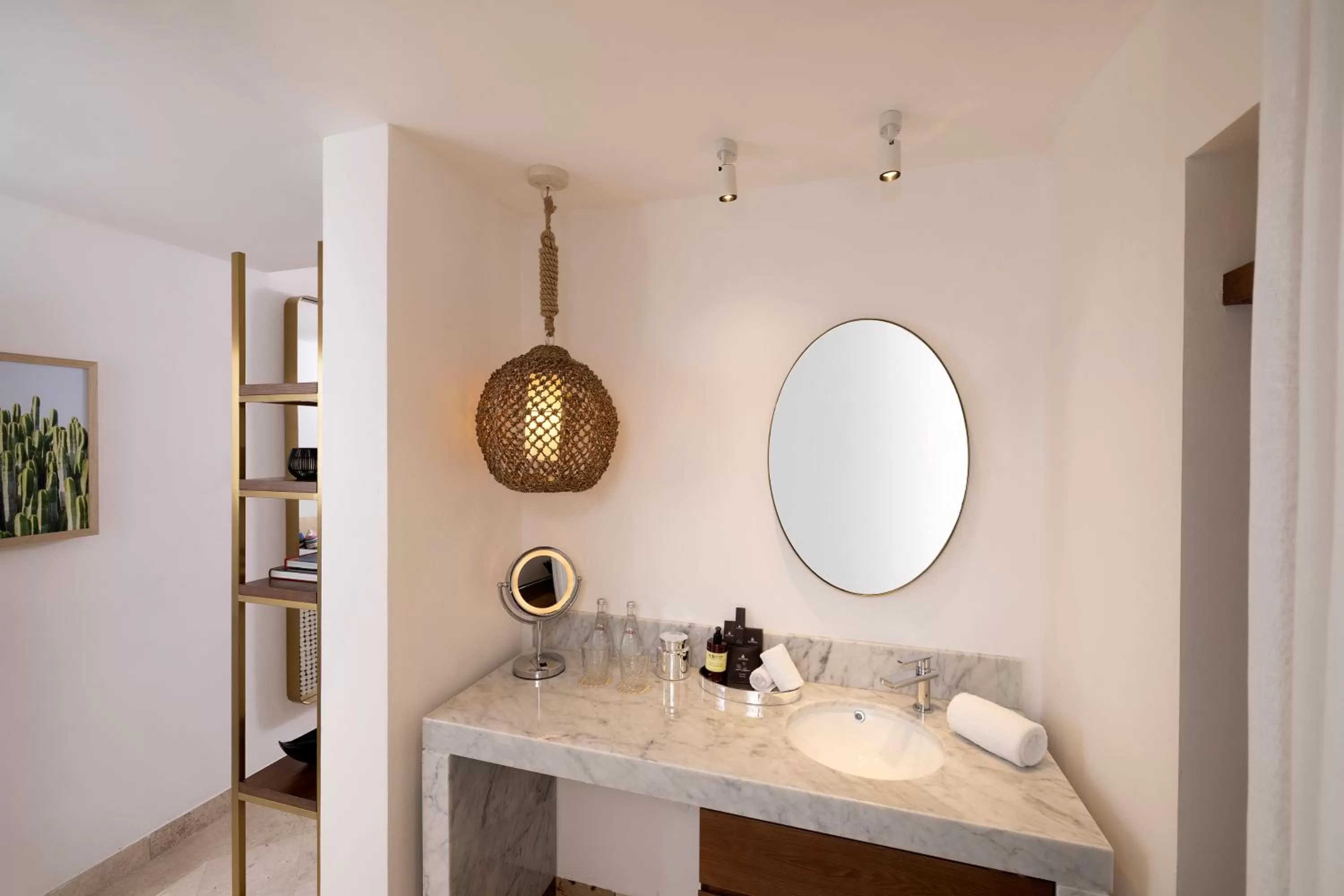 Bathroom in ME Cabo by Meliá