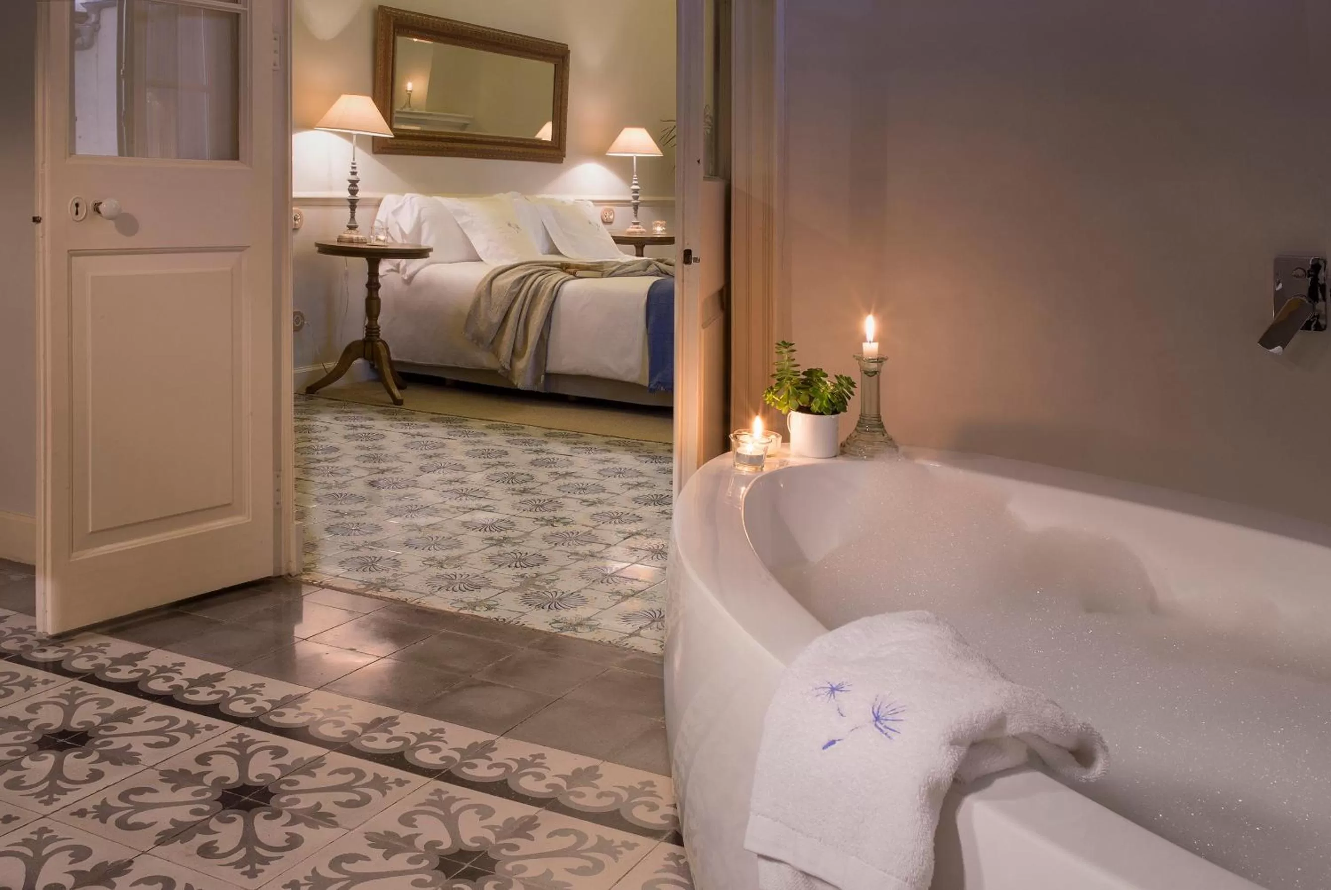 Photo of the whole room, Bed in Jardí de Ses Bruixes Boutique Hotel