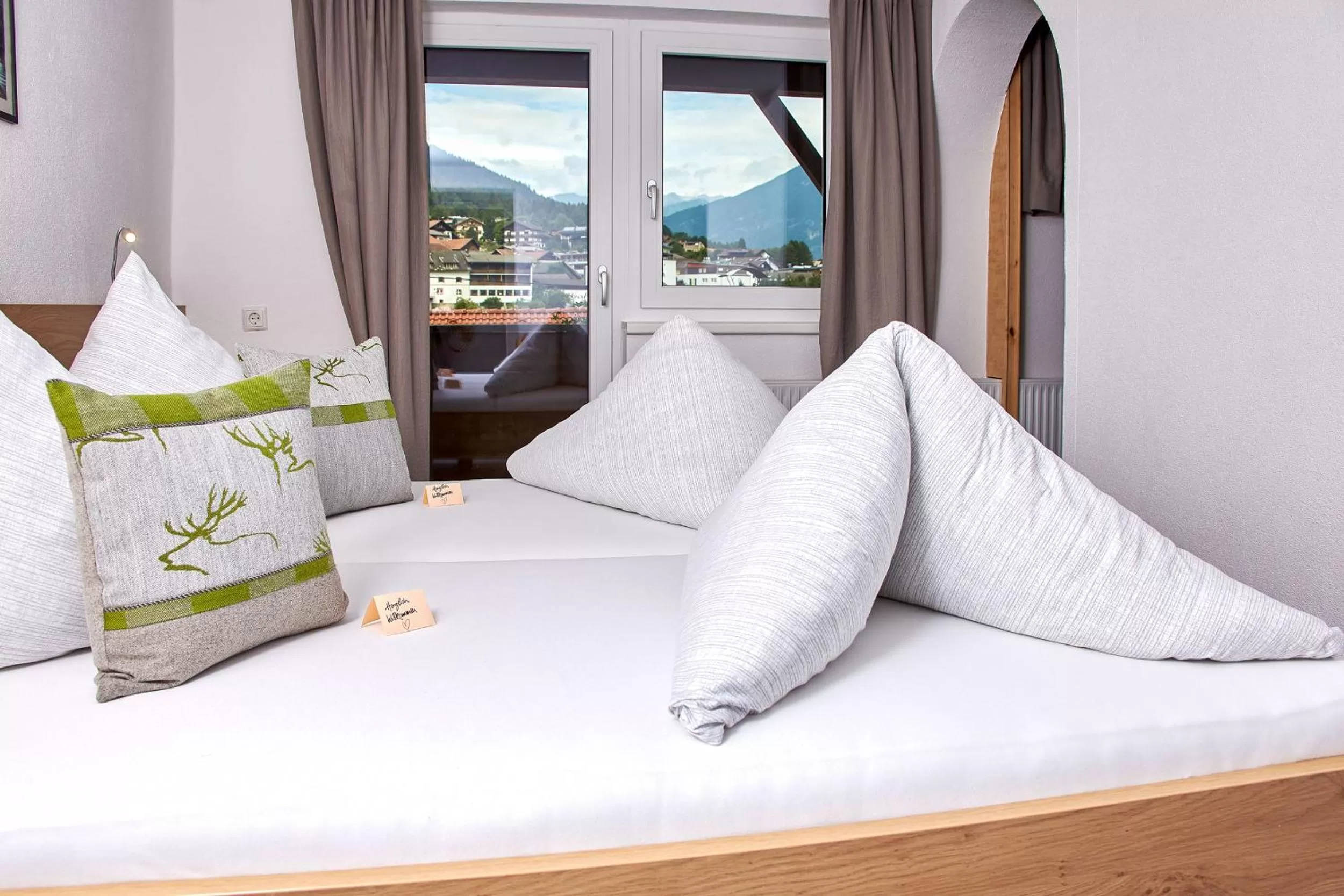 Photo of the whole room, Bed in Gasthof Hotel Post