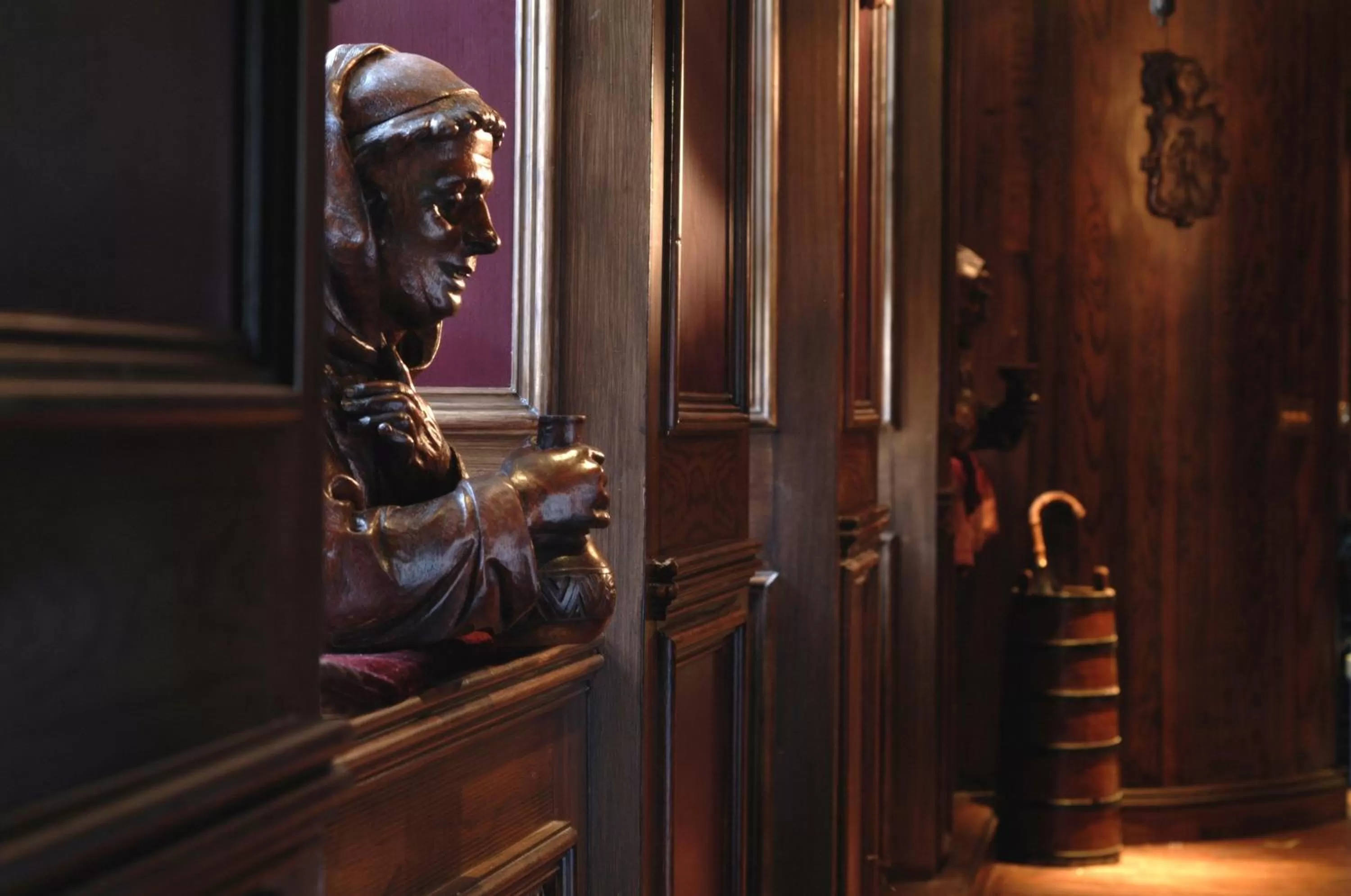 Decorative detail in The Witchery by the Castle